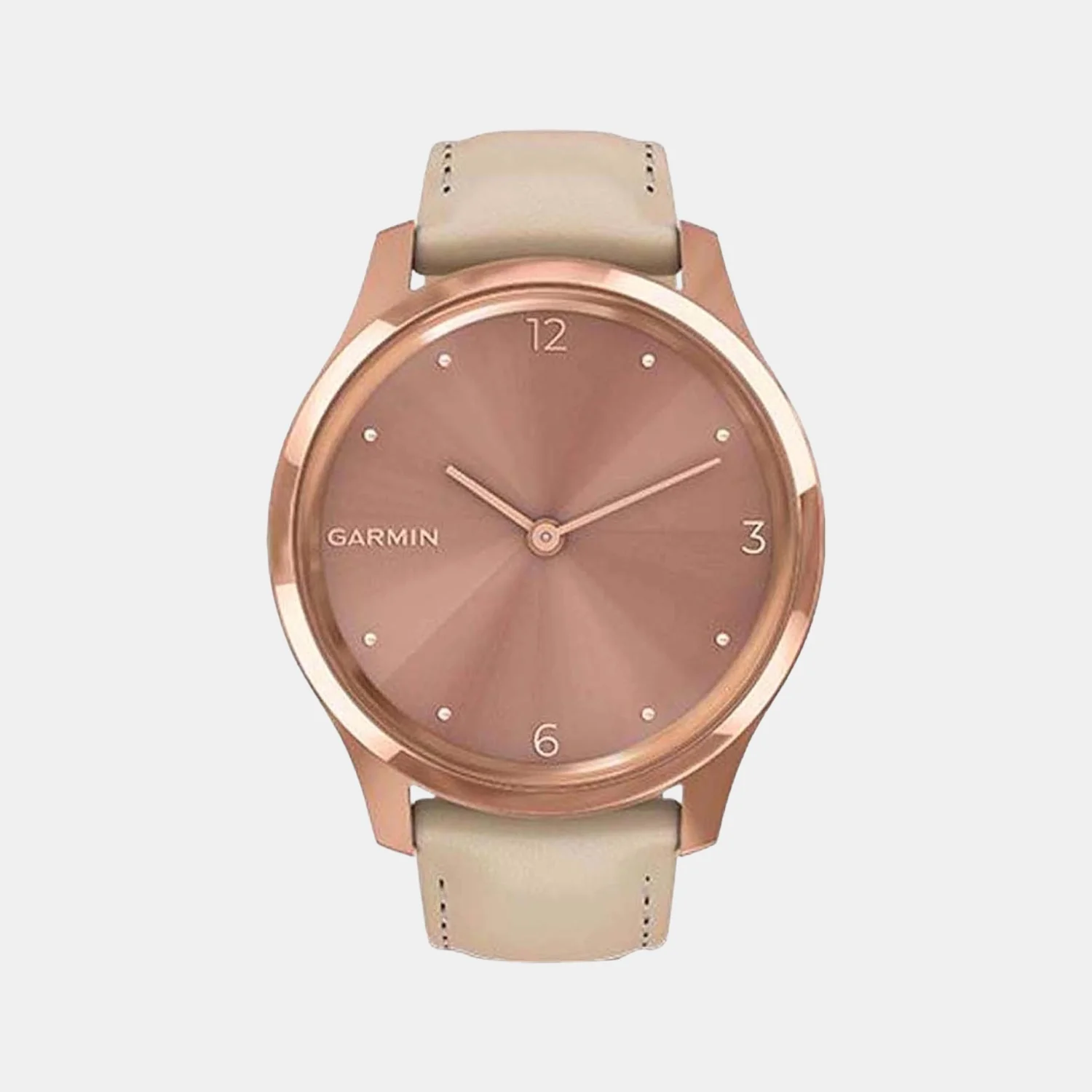 Men Processor Gold Dial Amoled Leather Watch VIVOMOVE 010-02241-81