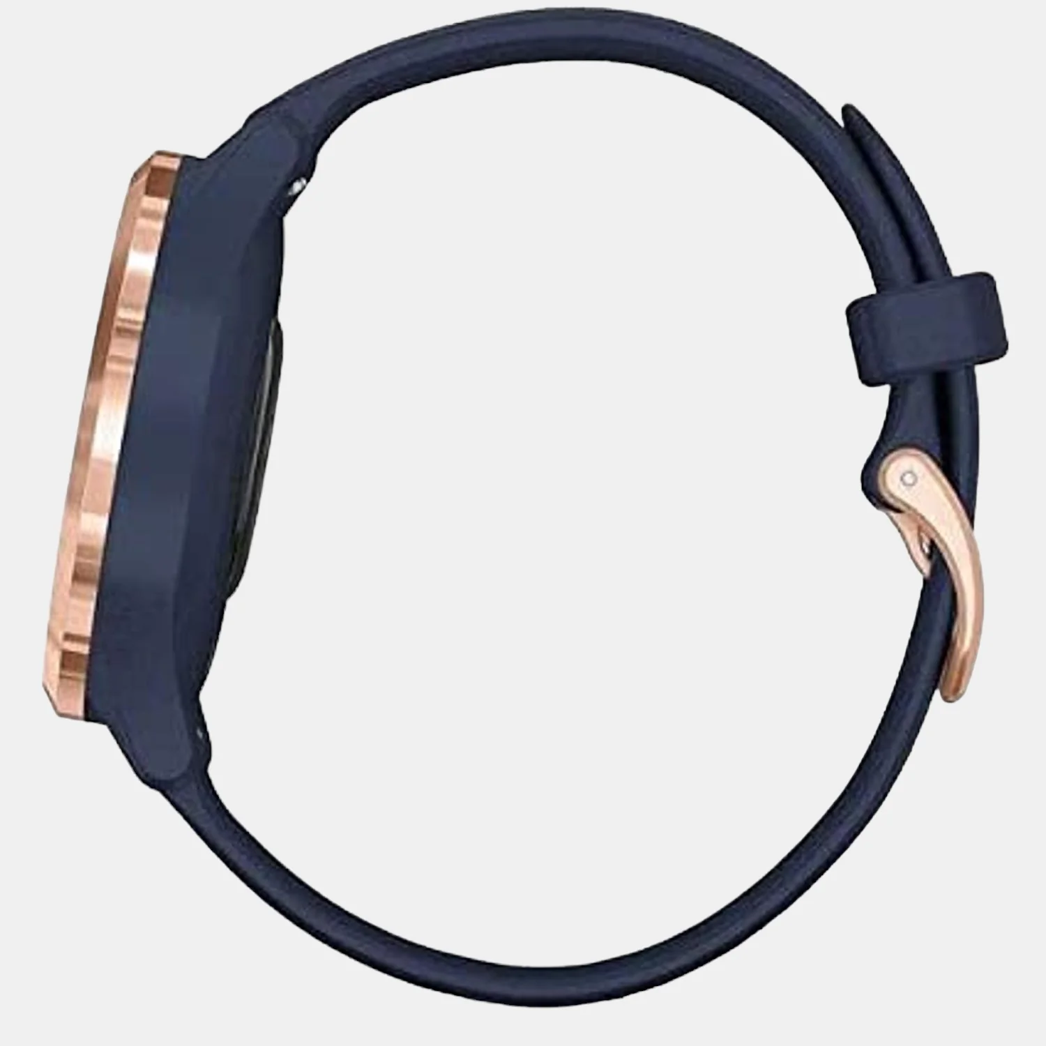 Women Processor Rose Gold Dial Amoled Silicone Watch VIVOMOVE 3S ROSEGOLD LIGHT SAND SLCN - Image 3