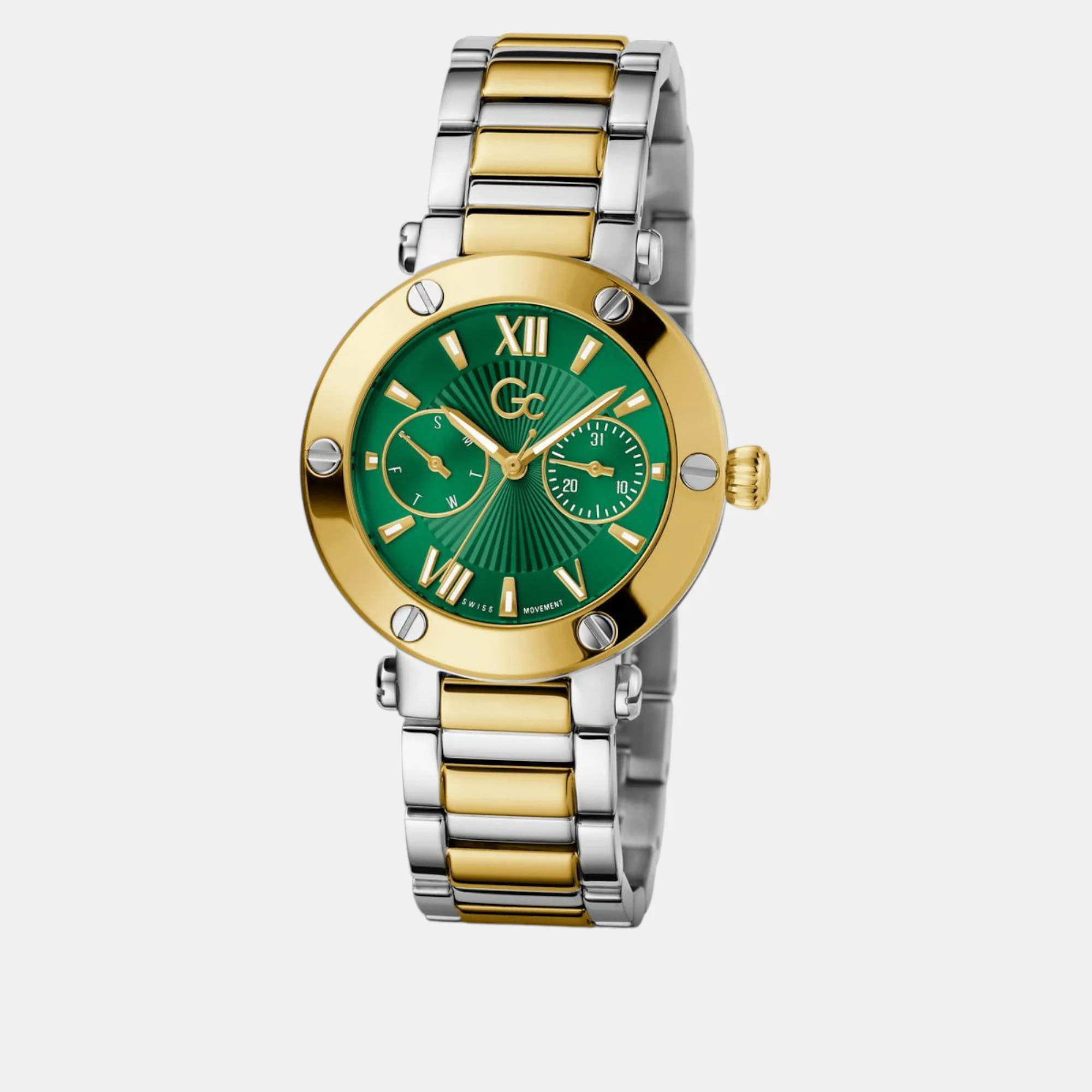 Aura Women Quartz Green Dial Multi-Function Stainless Steel Watch Z48003L6MF - Image 4