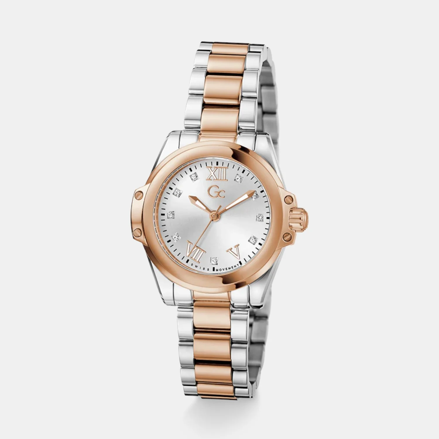 Bolt Lady Women Quartz White Dial Analog Stainless Steel Watch Z58001L1 - Image 2