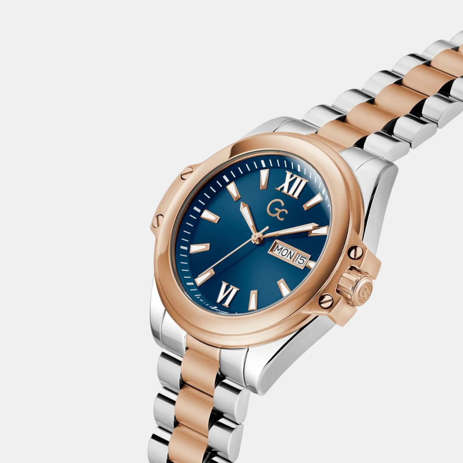 Bolt Men Quartz Blue Dial Analog Stainless Steel Watch Z60001G7 - Image 5
