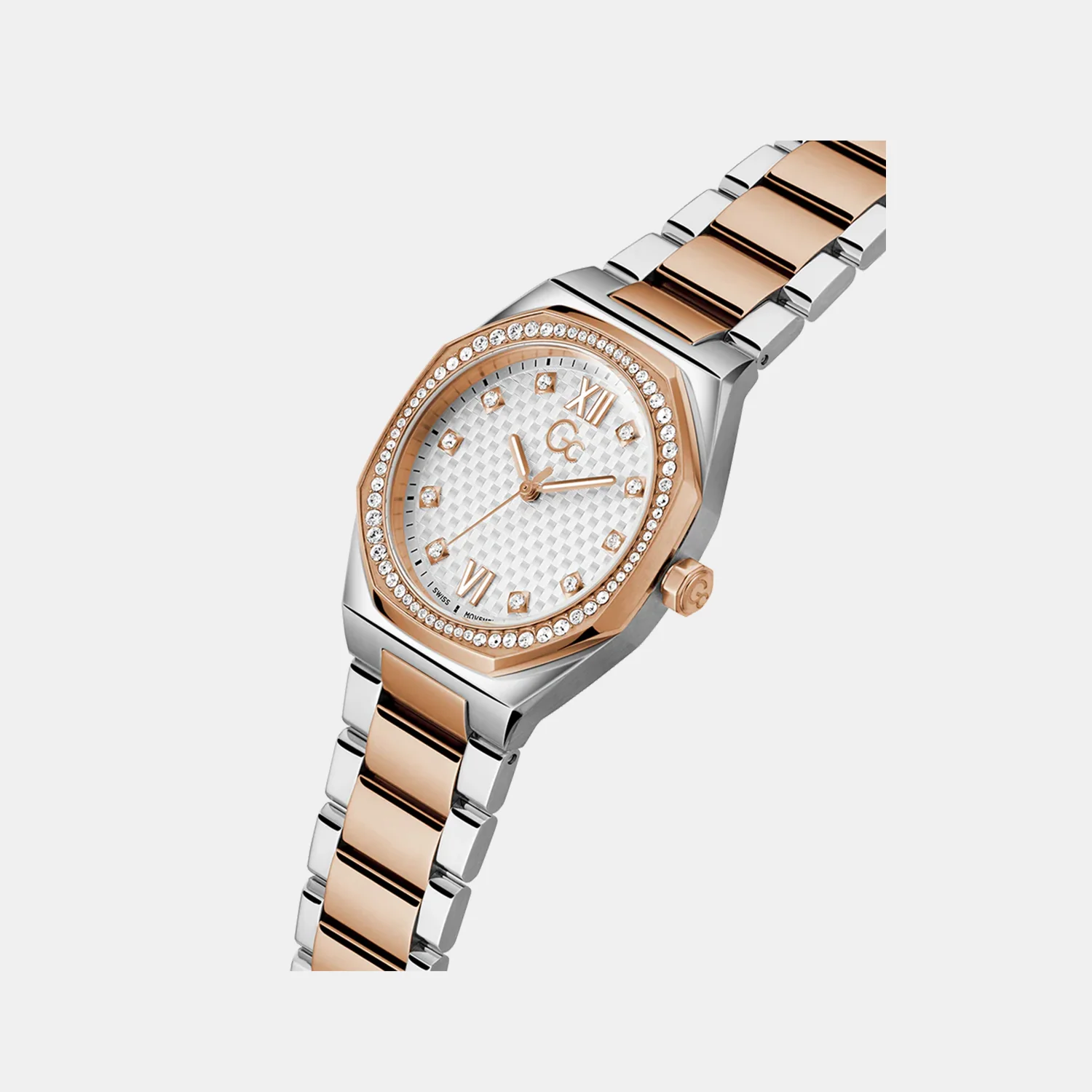 Coussin Sleek Women Quartz Silver Dial Analog Stainless Steel Watch Z25001L1MF - Image 3