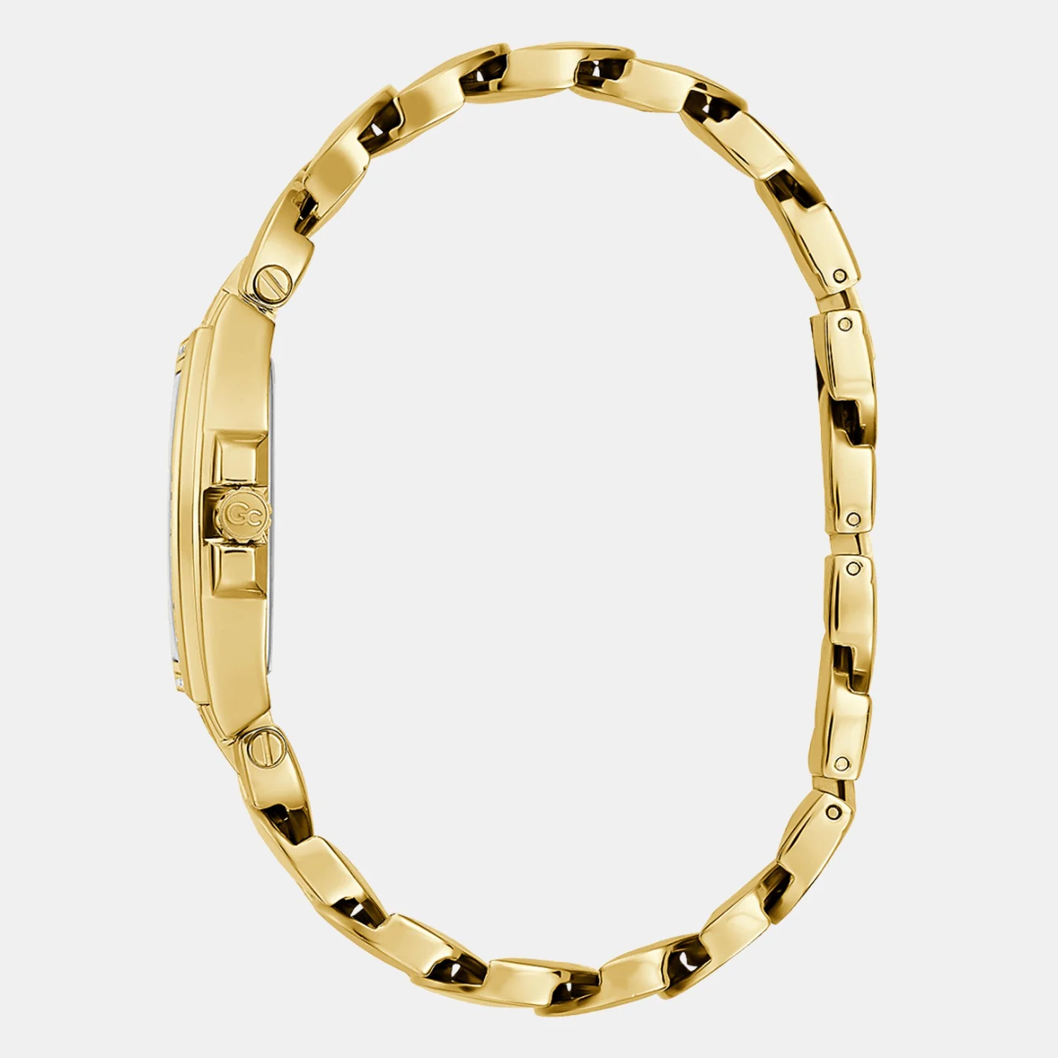 Couture Tonneau Chain Women Quartz Mother Of Pearl Dial Analog Stainless Steel Watch Z11003L1MF - Image 2