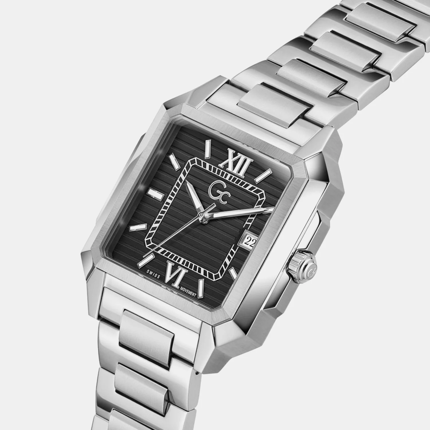 Dress Men Quartz Black Dial Analog Stainless Steel Watch Z74001G4 - Image 5