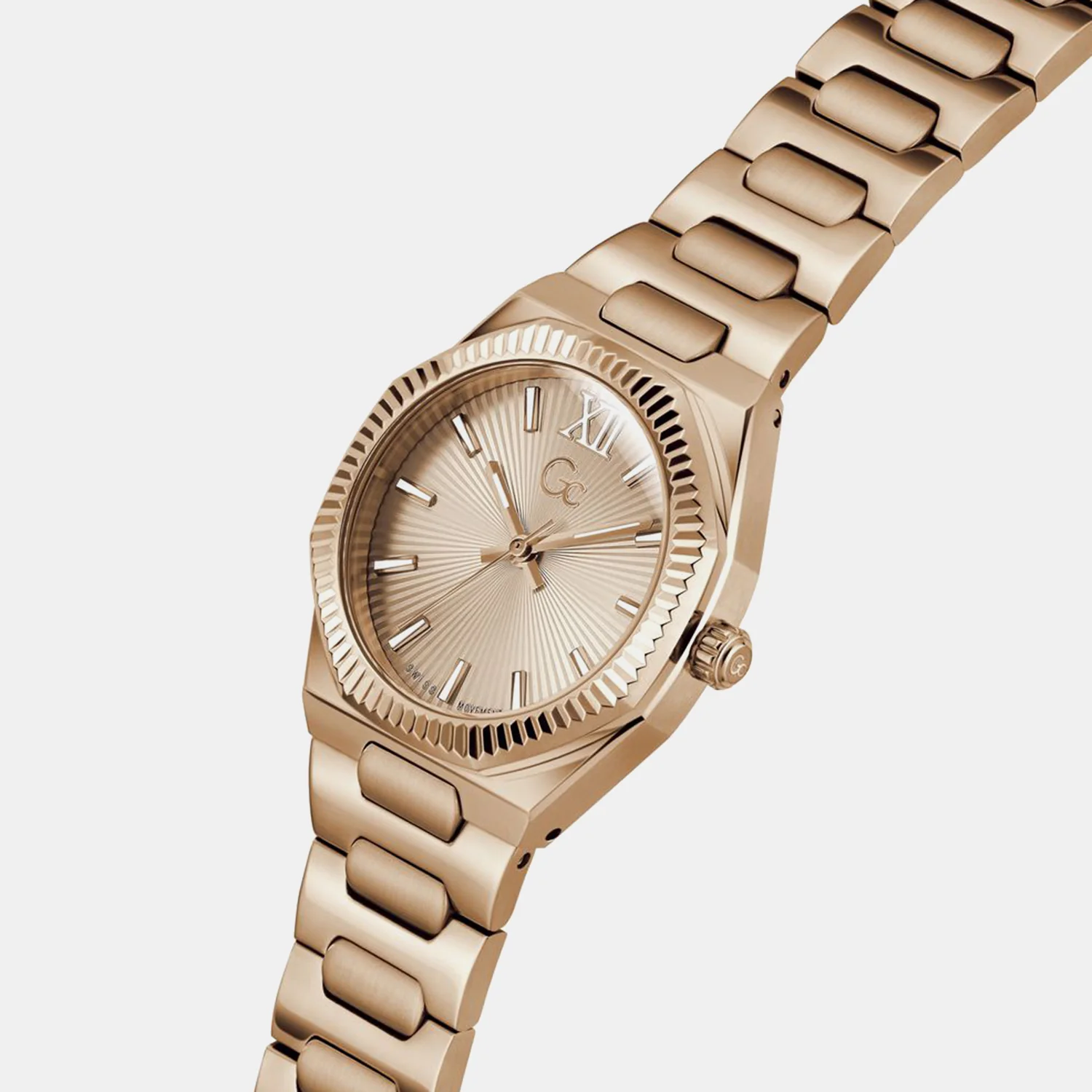 Dress Women Quartz Rose Gold Dial Analog Stainless Steel Watch Z70001L3 - Image 4