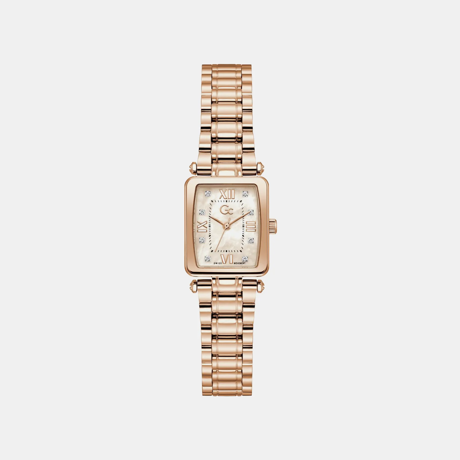 Dress Women Quartz Rose Gold Dial Analog Stainless Steel Watch Z71005L3