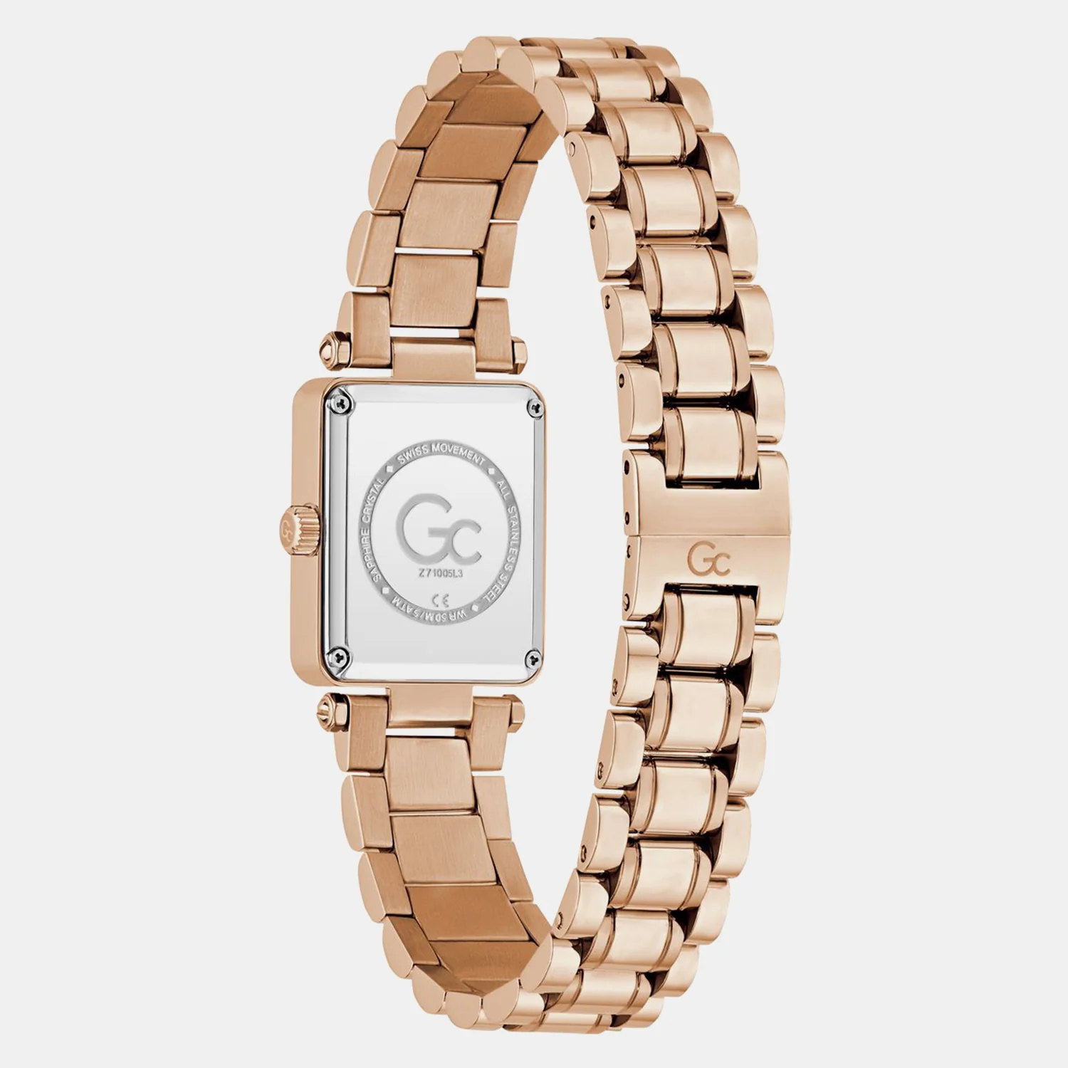 Dress Women Quartz Rose Gold Dial Analog Stainless Steel Watch Z71005L3 - Image 10