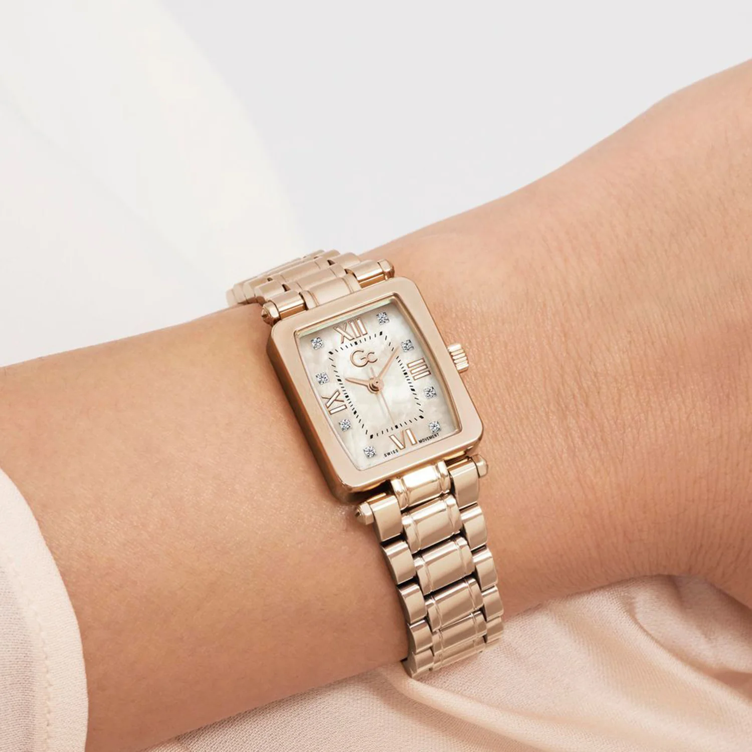 Dress Women Quartz Rose Gold Dial Analog Stainless Steel Watch Z71005L3 - Image 2