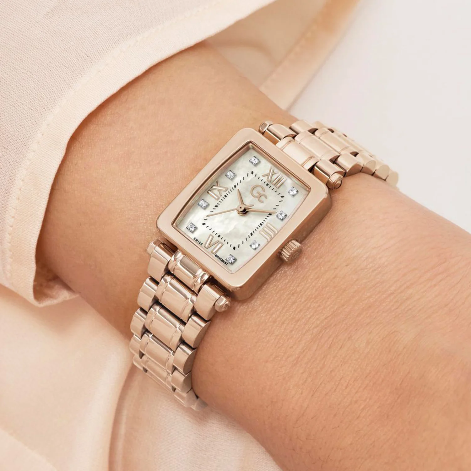 Dress Women Quartz Rose Gold Dial Analog Stainless Steel Watch Z71005L3 - Image 8