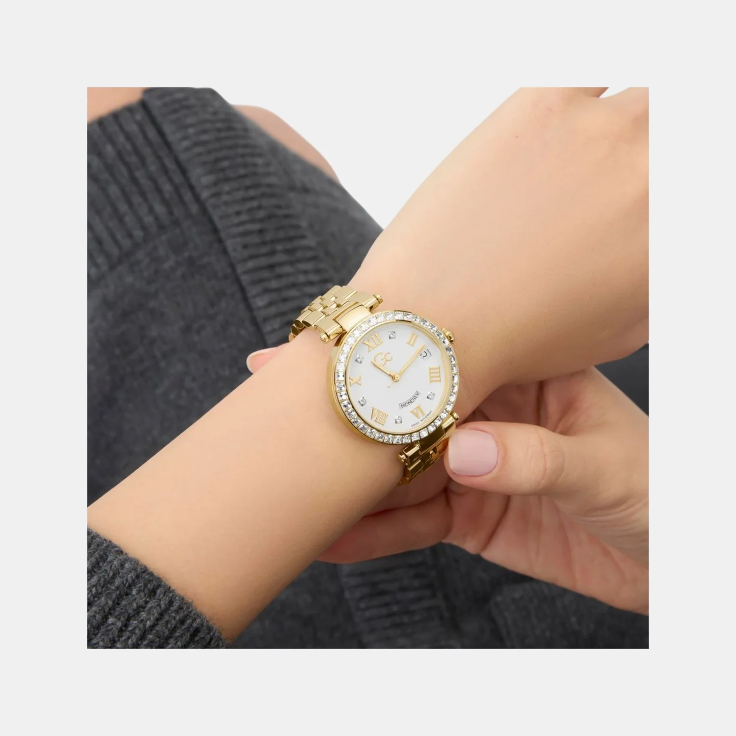 Flair Women Quartz White Dial Analog Stainless Steel Watch Z01022L6 - Image 6