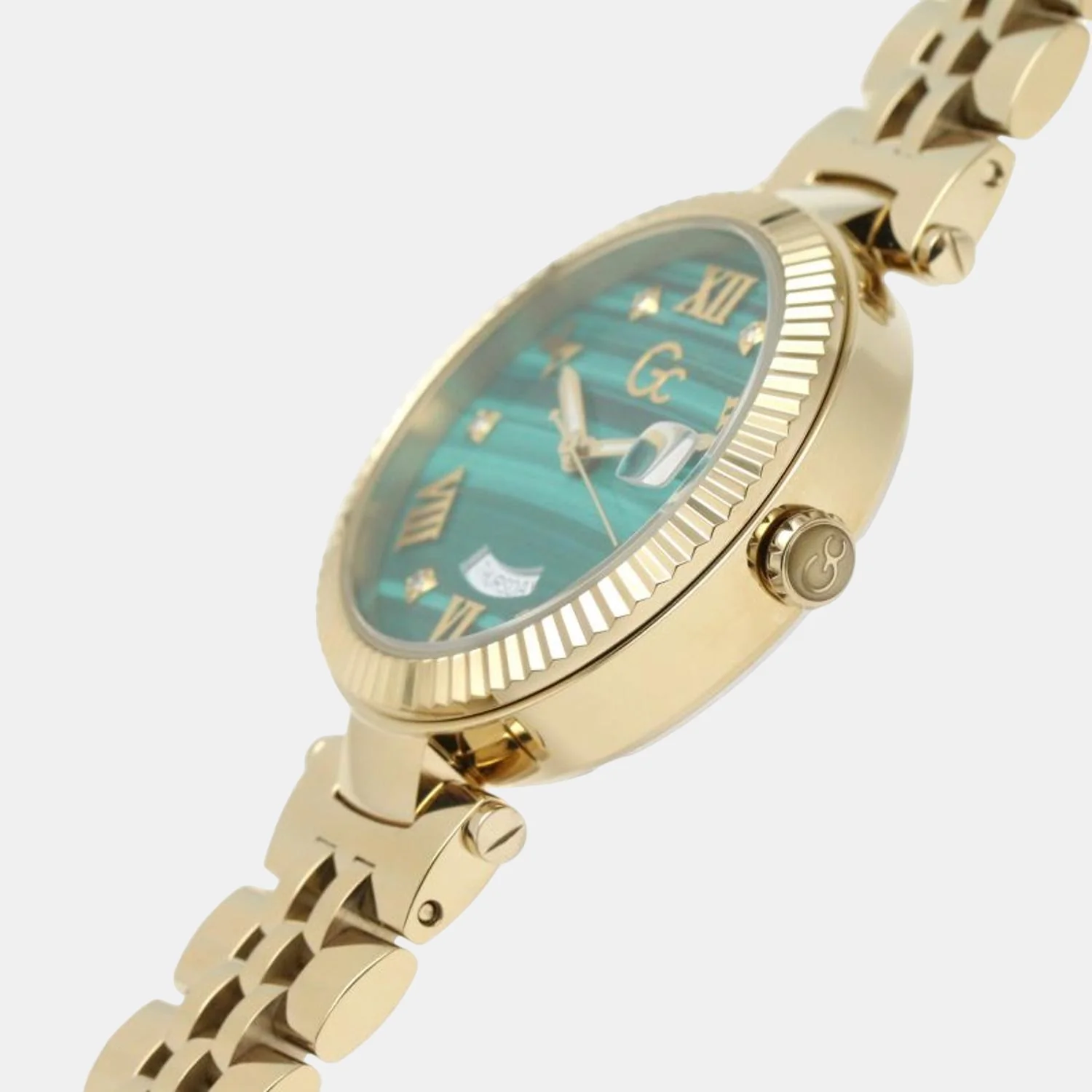 Flair Women Quartz Green Dial Analog Stainless Steel Watch Z01006L9MF - Image 8
