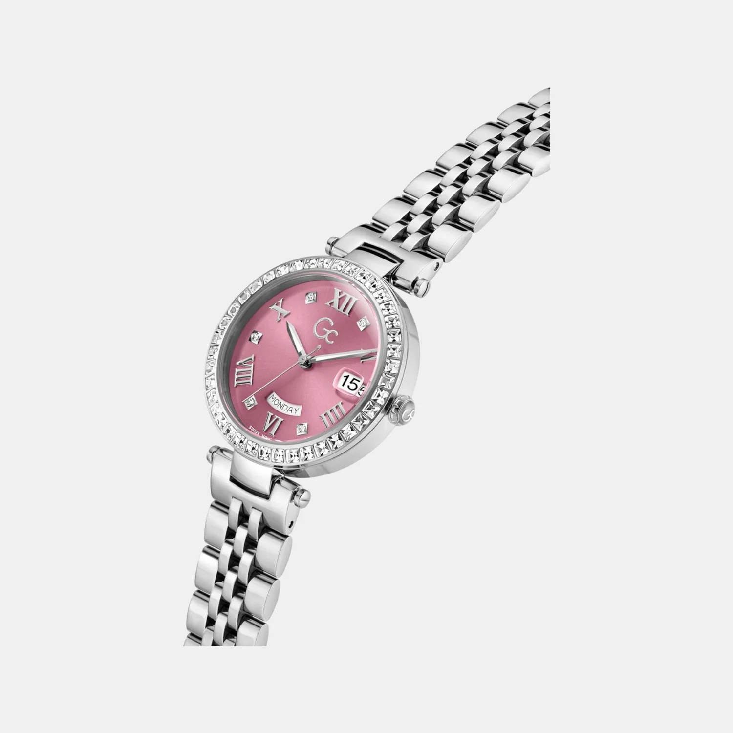Flair Women Quartz Pink Dial Analog Stainless Steel Watch Z01024L3 - Image 3