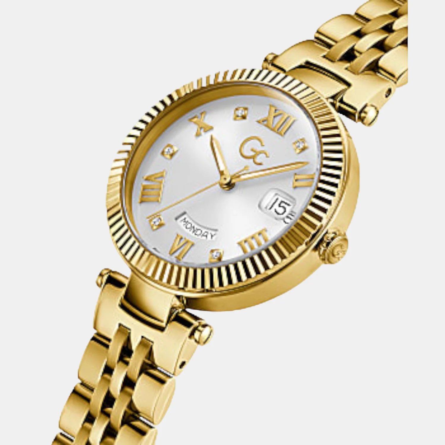 Flair Women Quartz White Dial Analog Stainless Steel Watch Z01004L1MF - Image 4