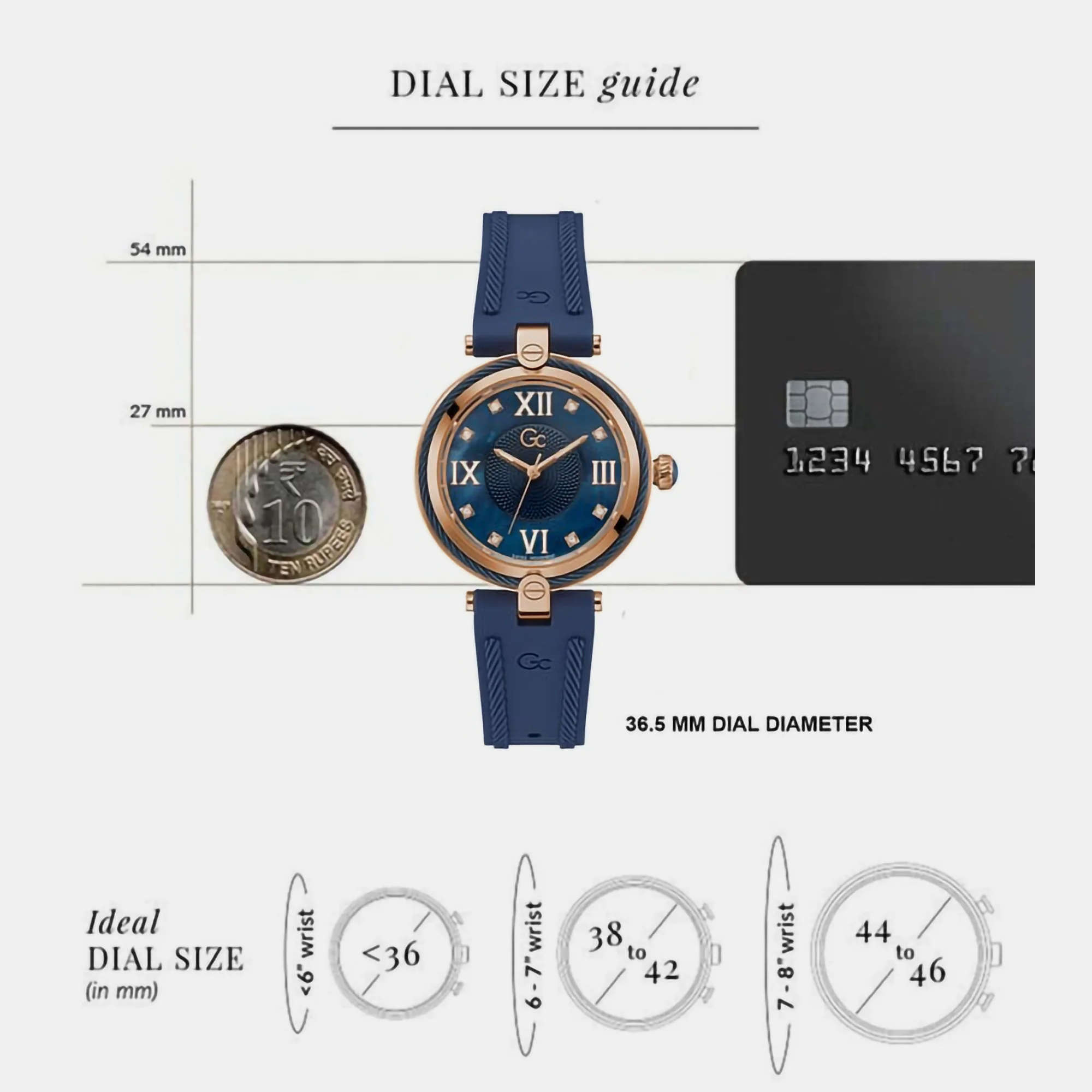 Fusion Cable Women Quartz Mother Of Pearl Dial Analog Silicone Watch Z15004L7MF - Image 10
