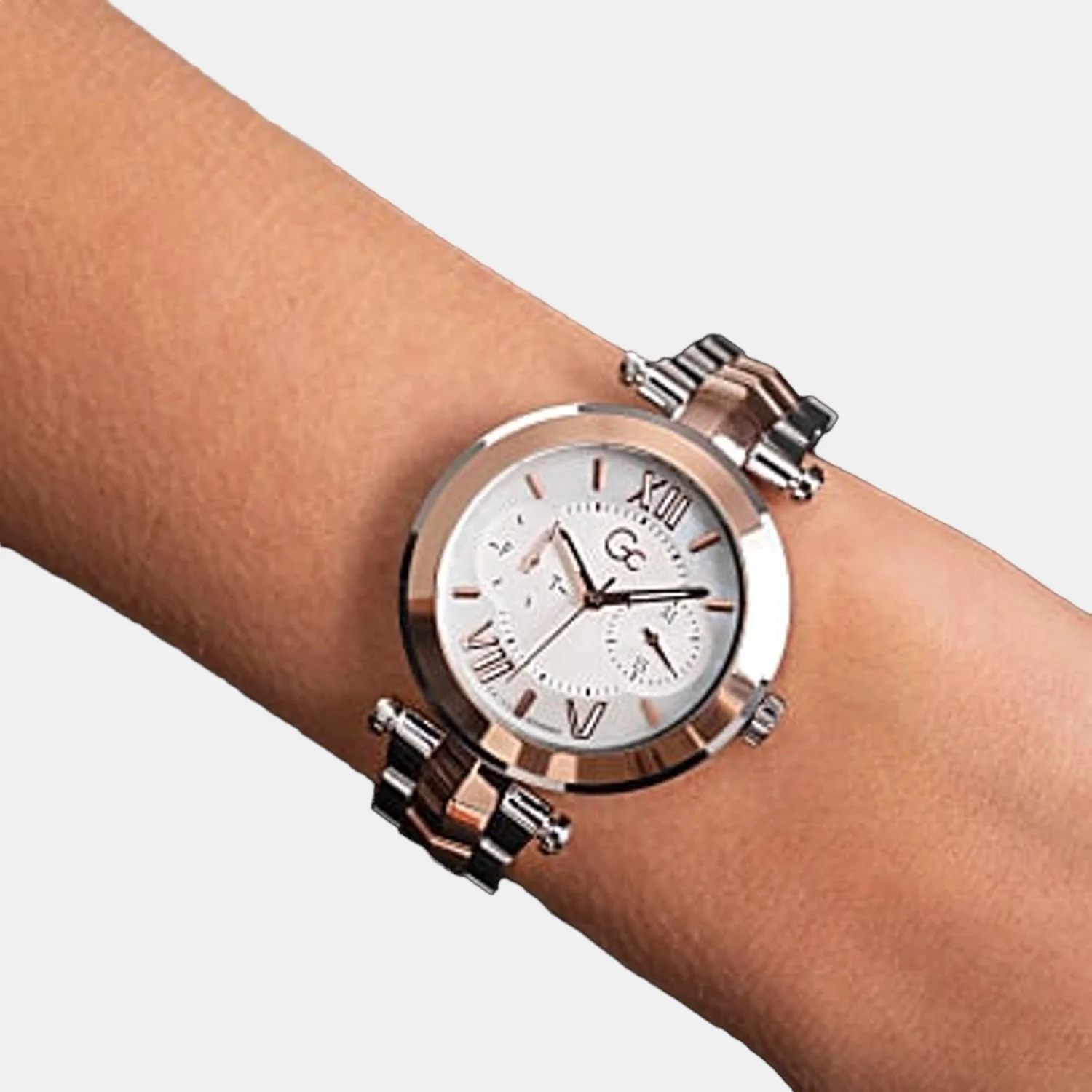 Illusion Women Quartz White Dial Analog Stainless Steel Watch Y92001L1MF - Image 7