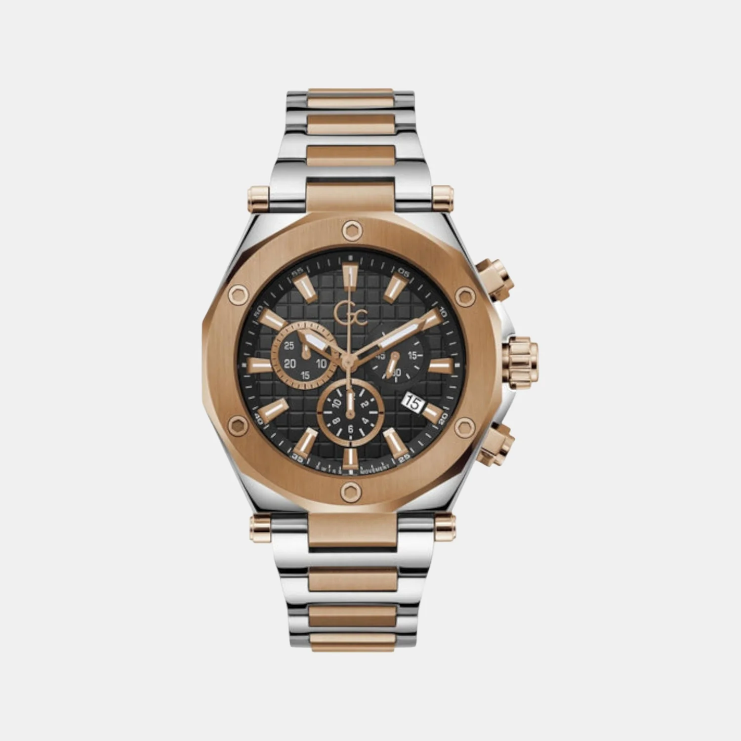 Legacy Chrono Men Quartz Black Dial Chronograph Stainless Steel Watch Z18001G2MF