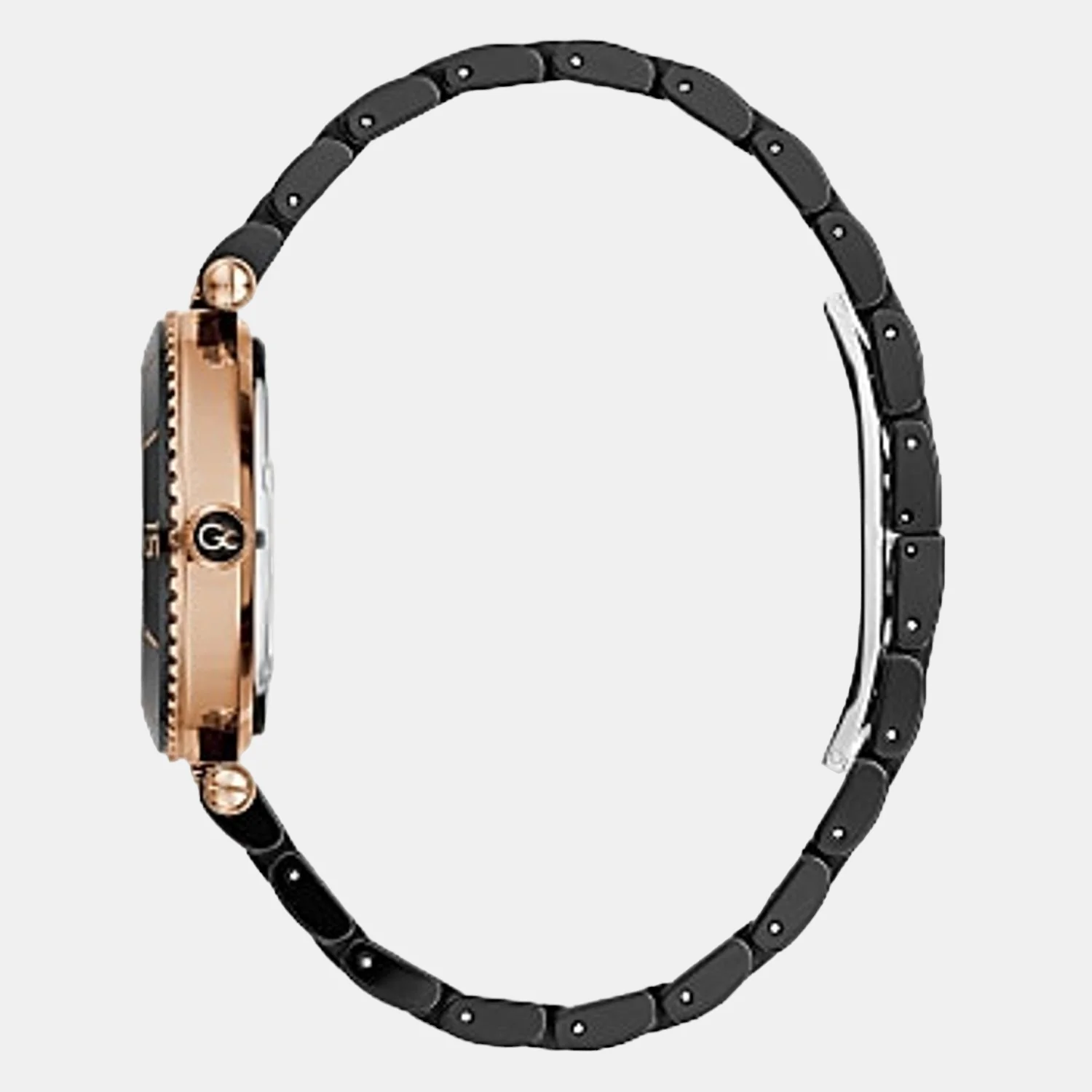 Muse Women Quartz Black Dial Analog Stainless Steel Watch Z05006L2MF - Image 2
