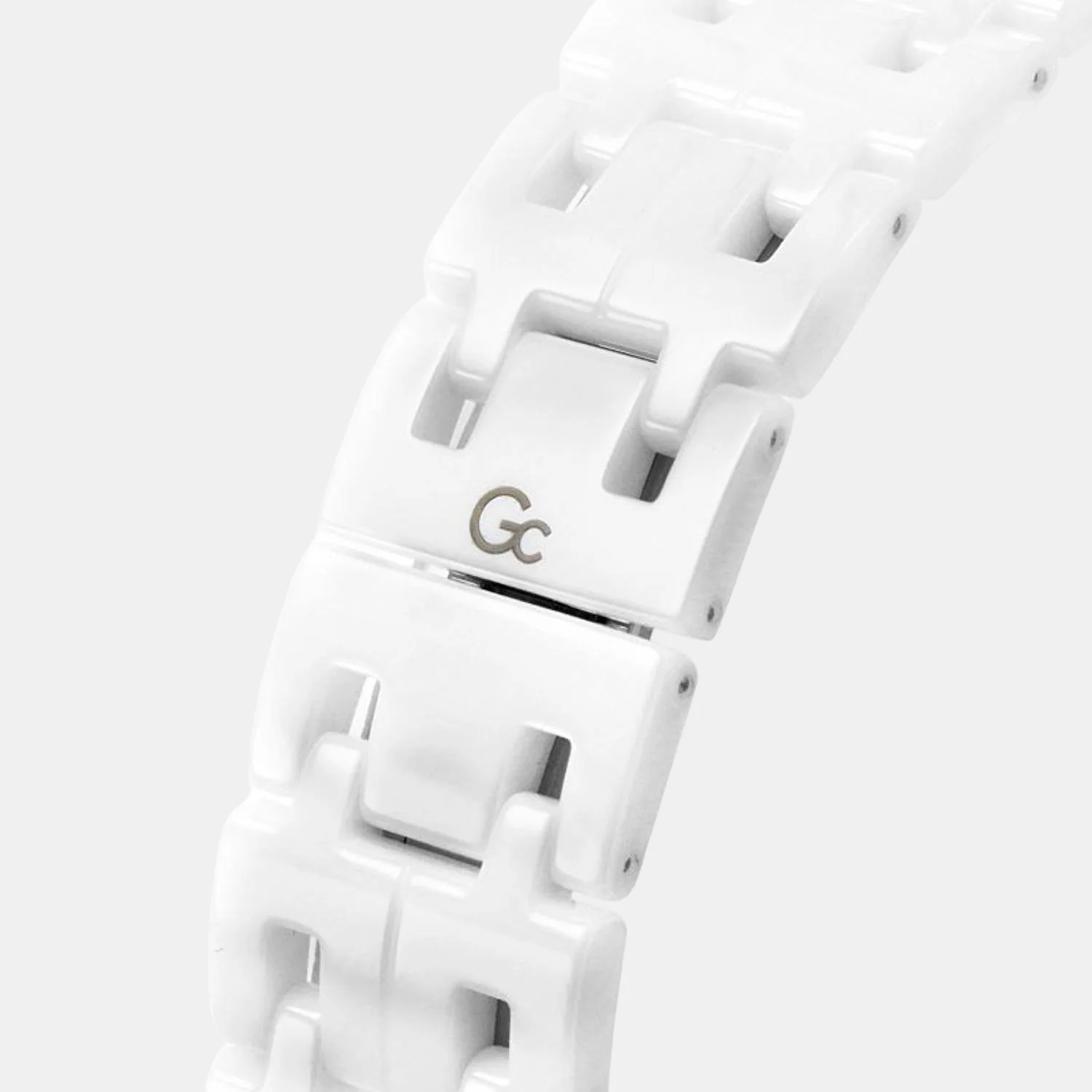 PrimeChic Women Quartz White Dial Chronograph Ceramic Watch Y65001L1MF - Image 5