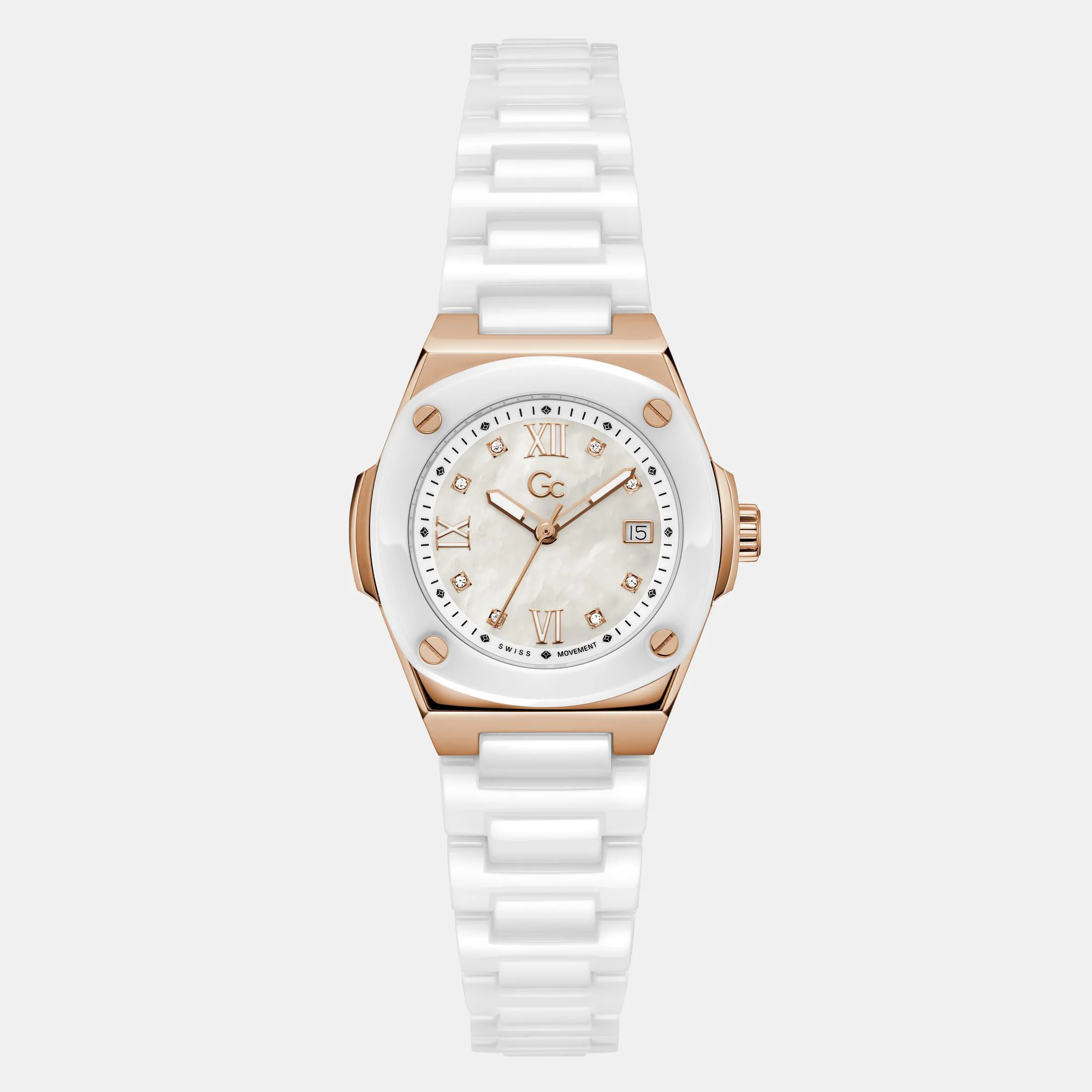 Prodigy Women Women Quartz White Dial Analog Ceramic Watch Z12006L1MF - Image 2