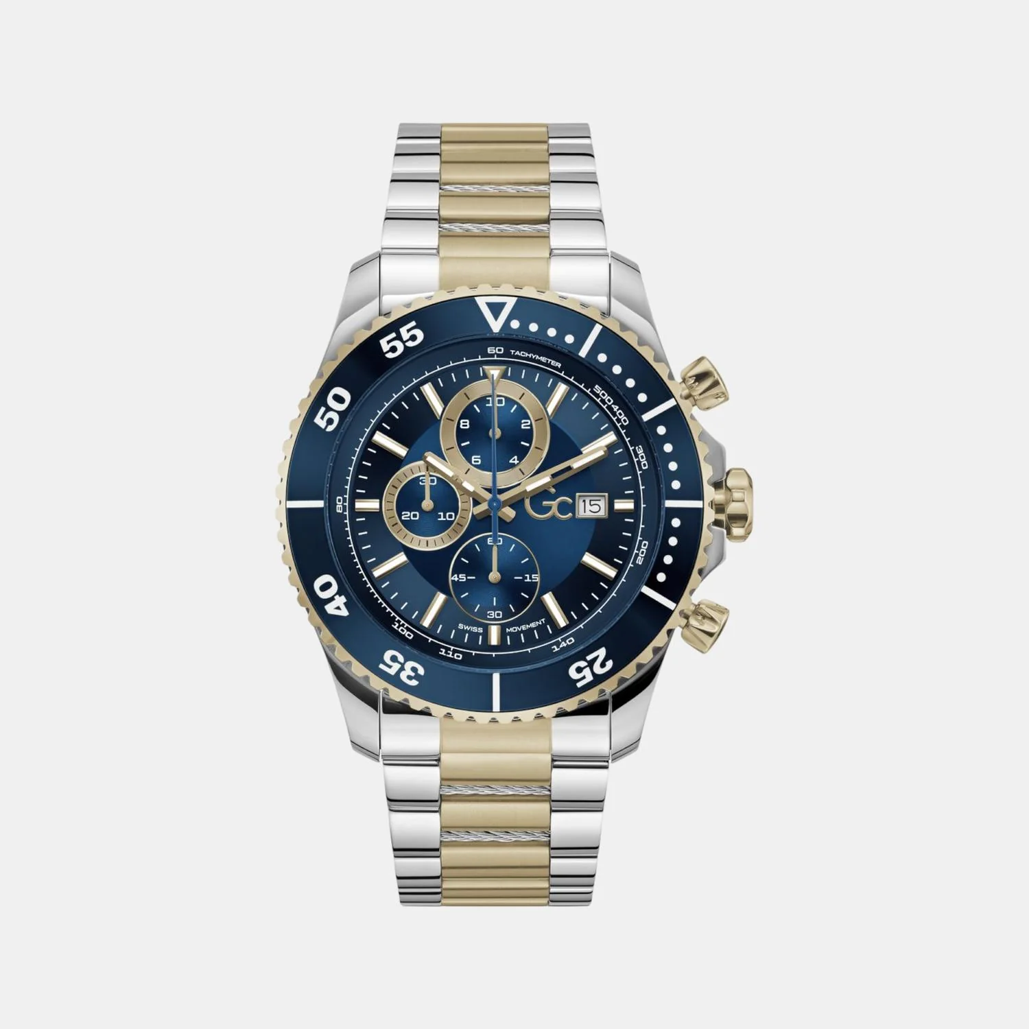 Speed Racer Men Quartz Blue Dial Chronograph Stainless Steel Watch Z51007G7 - Image 2