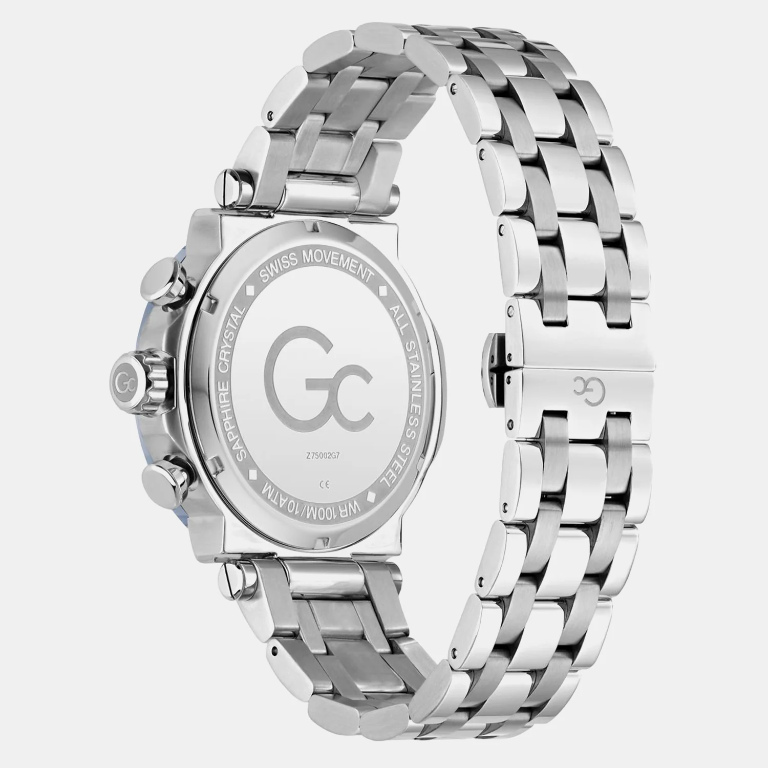 Sportchic Men Quartz Blue Dial Chronograph Stainless Steel Watch Z75002G7 - Image 8
