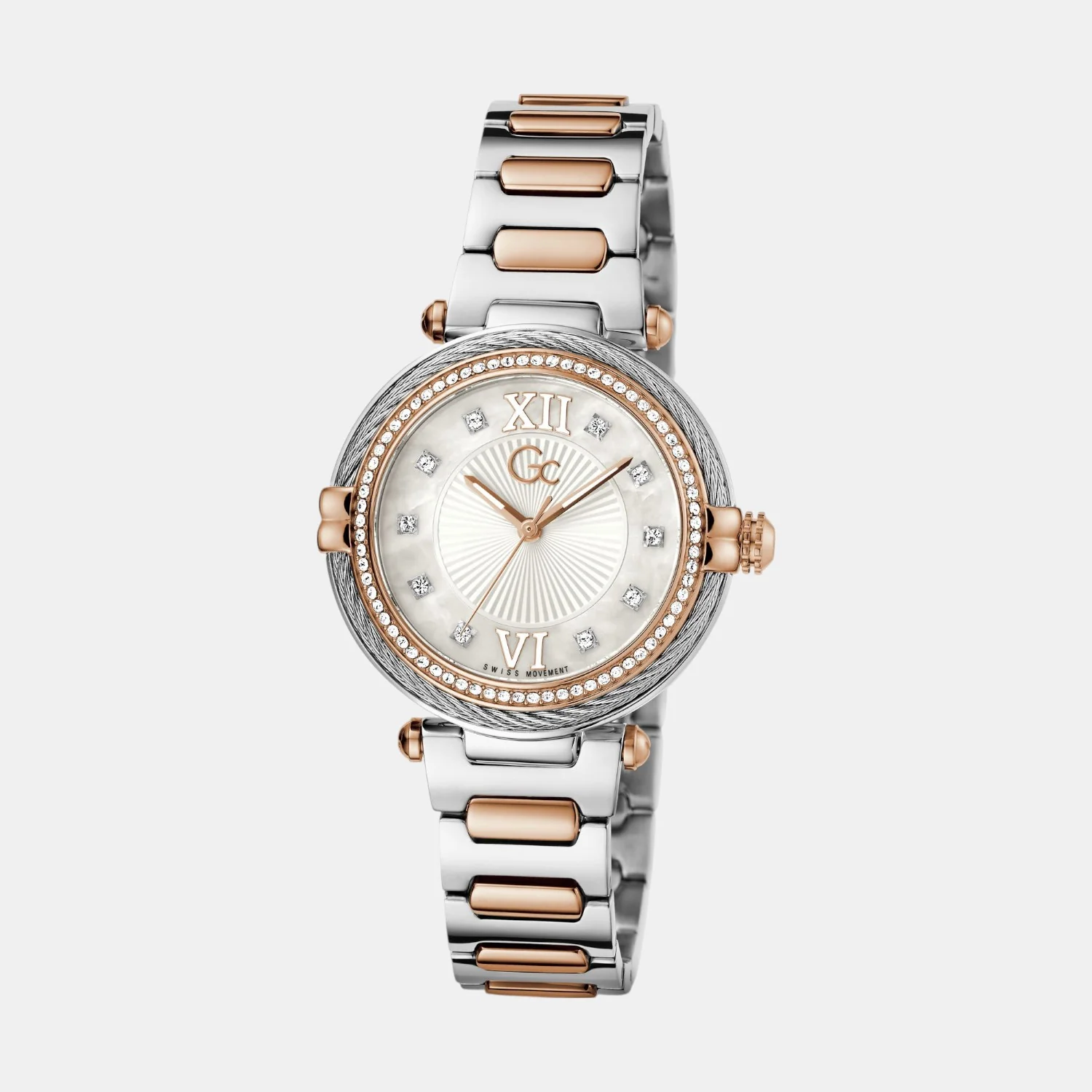 Vogue Cable Women Quartz White Dial Analog Stainless Steel Watch Z52001L1MF - Image 4