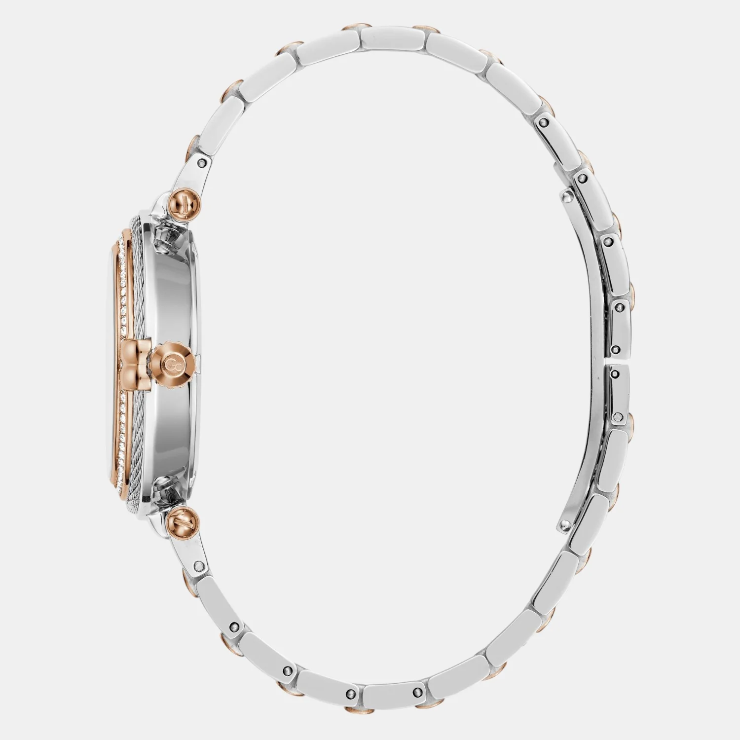 Vogue Cable Women Quartz White Dial Analog Stainless Steel Watch Z52001L1MF - Image 5