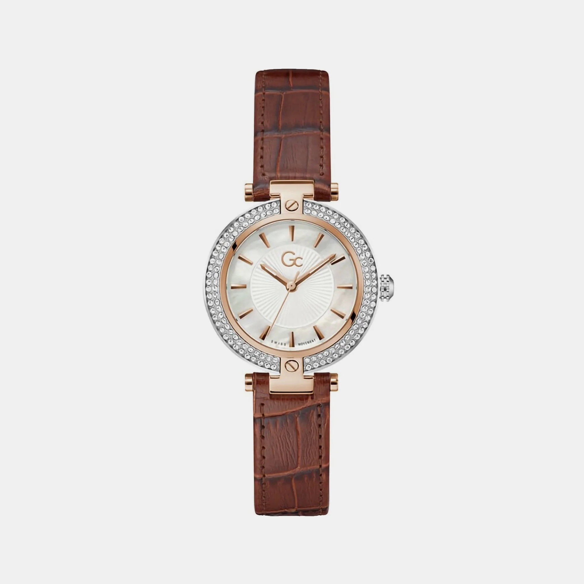 Vogue Women Quartz White Dial Analog Leather Watch Z22004L1MF - Image 2