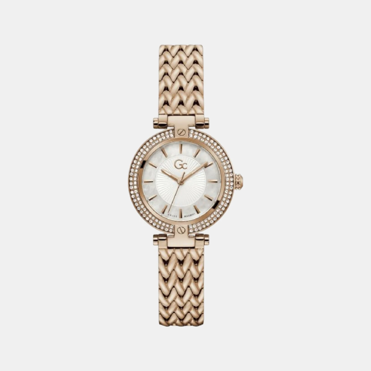 Vogue Women Quartz White Dial Analog Stainless Steel Watch Z22001L1MF