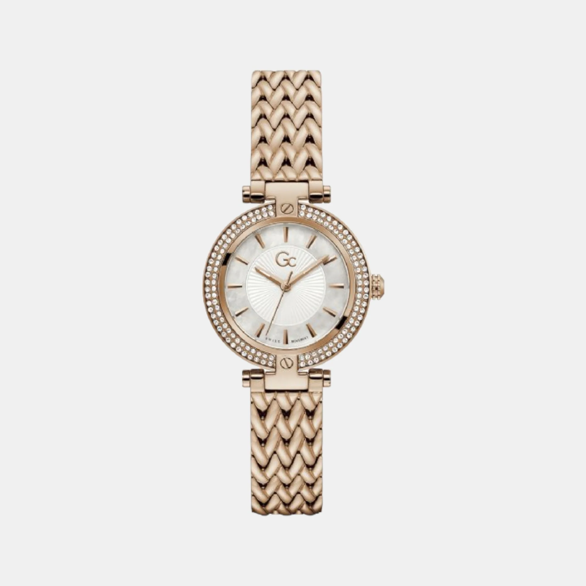 Vogue Women Quartz White Dial Analog Stainless Steel Watch Z22001L1MF - Image 2