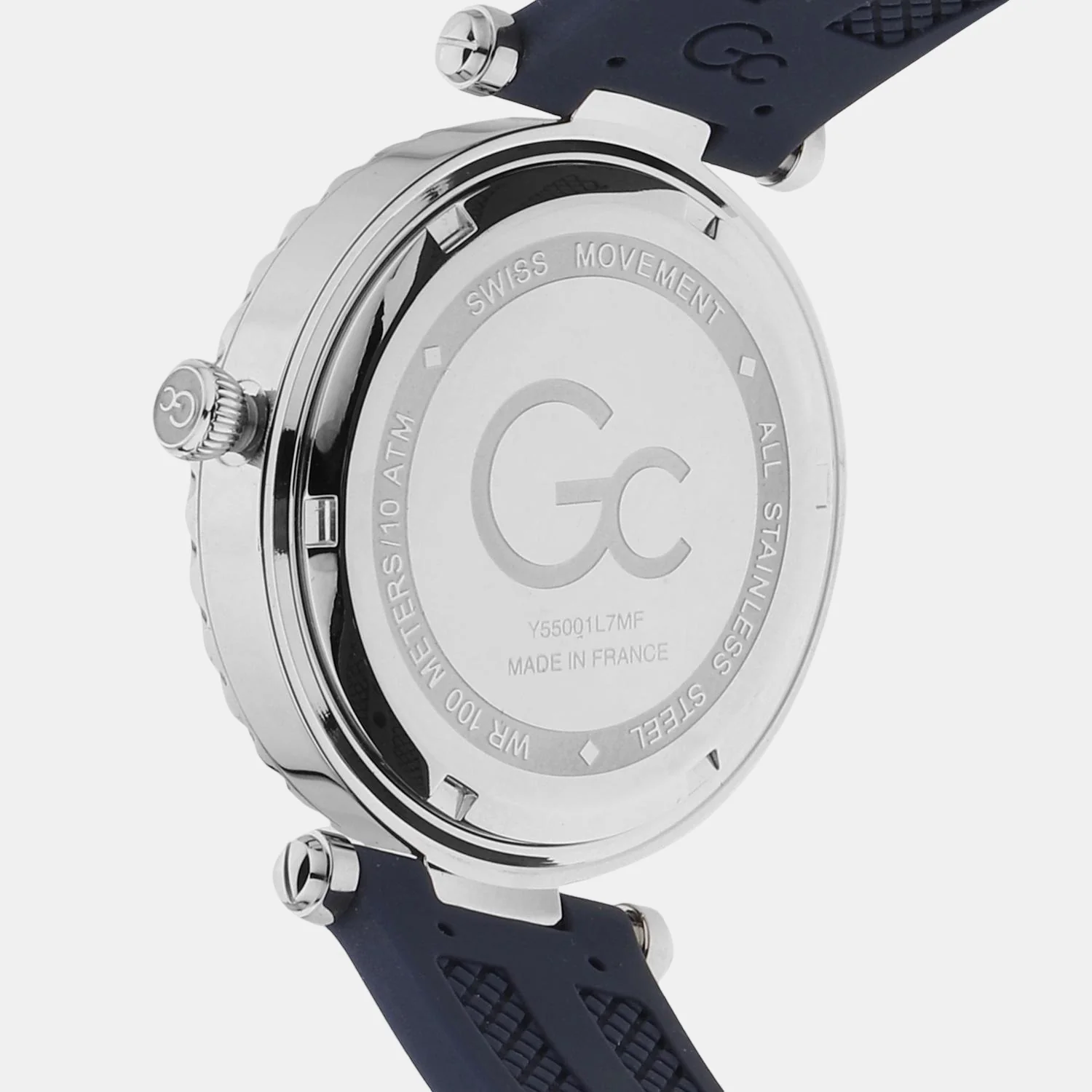 Women Quartz Black Dial Analog Silicone Watch Y55001L7 - Image 3