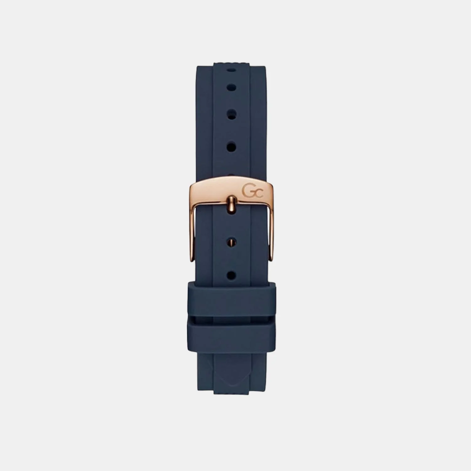 Women Quartz Blue Dial Analog Silicone Watch Y41006L7MF - Image 2