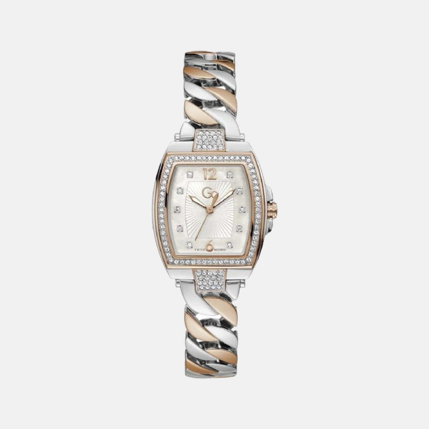 Women Quartz Mother Of Pearl Dial Analog Stainless Steel Watch Z11002L1MF