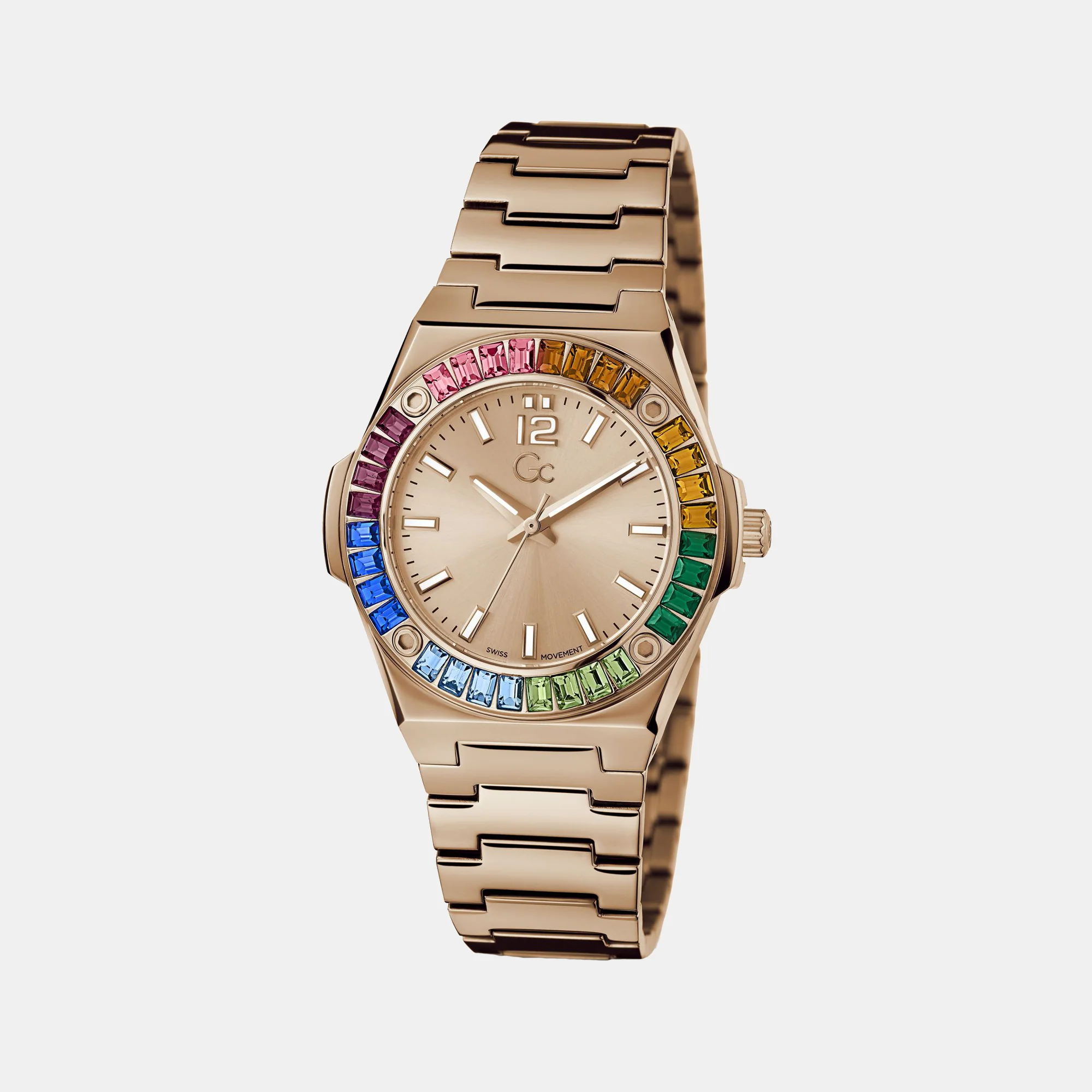 Women Quartz Rose Gold Dial Analog Stainless Steel Watch Z34004L3MF - Image 5