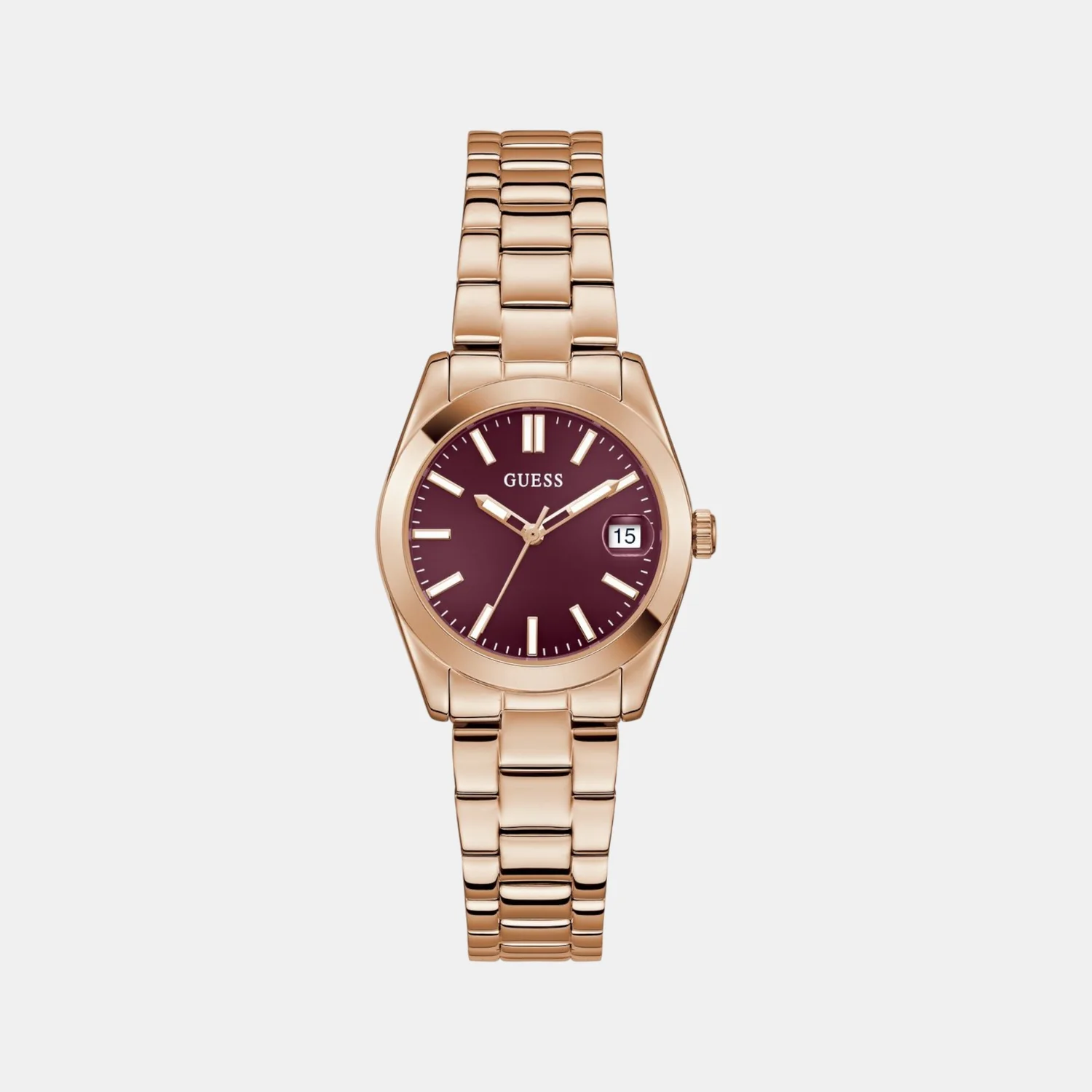Alice Women Quartz Red Dial Analog Recycled Steel Watch GW0934L5 - Image 2