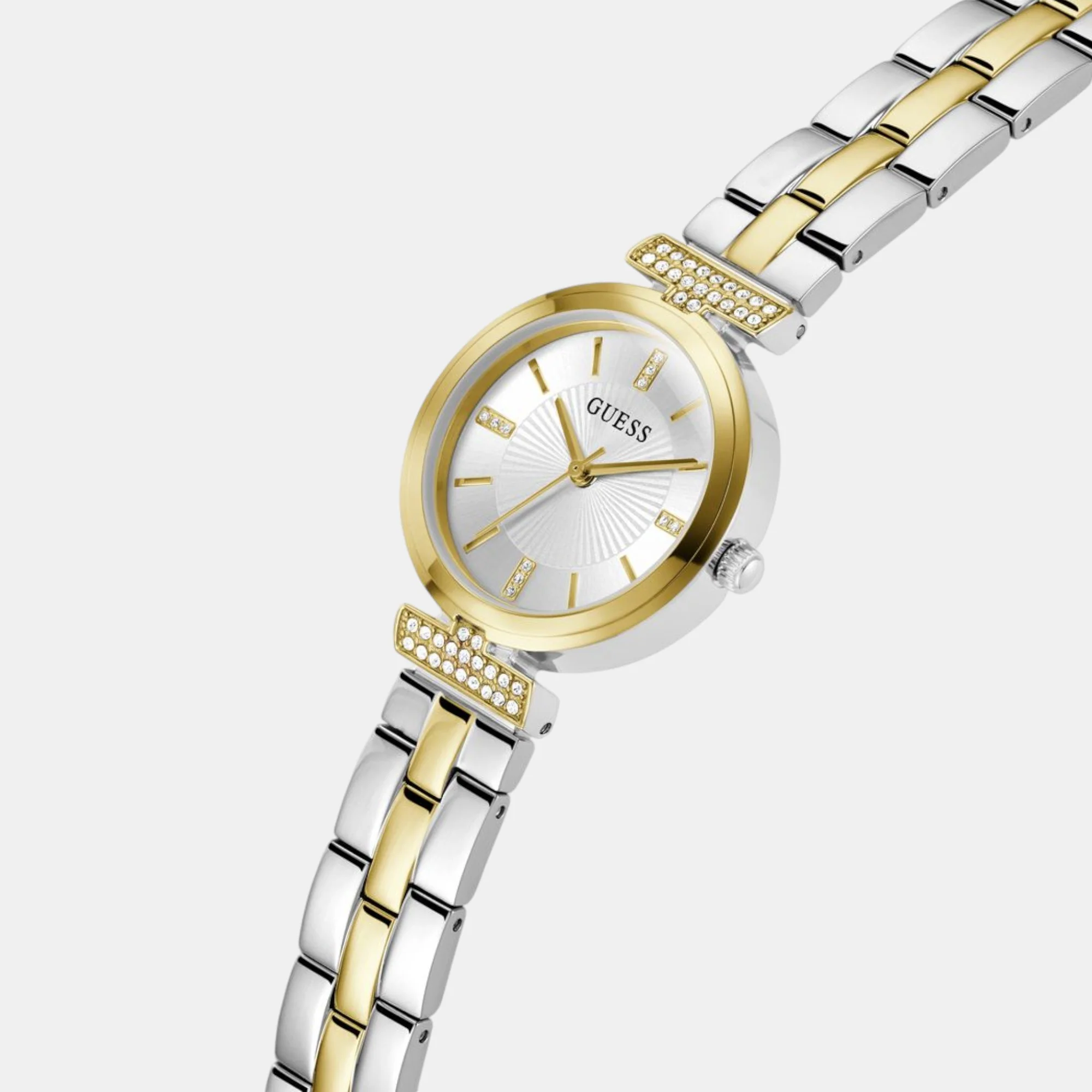Array Women Quartz Silver Dial Analog Stainless Steel Watch GW0762L5 - Image 4