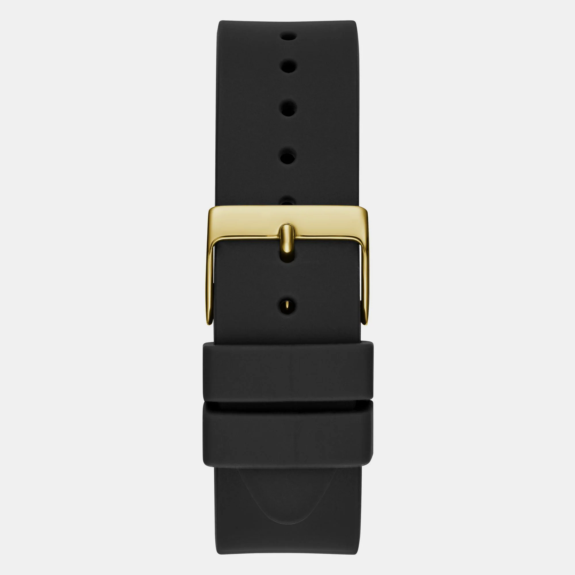 Cubed Women Quartz Champagne Dial Analog Silicone Watch GW0665L1 - Image 4
