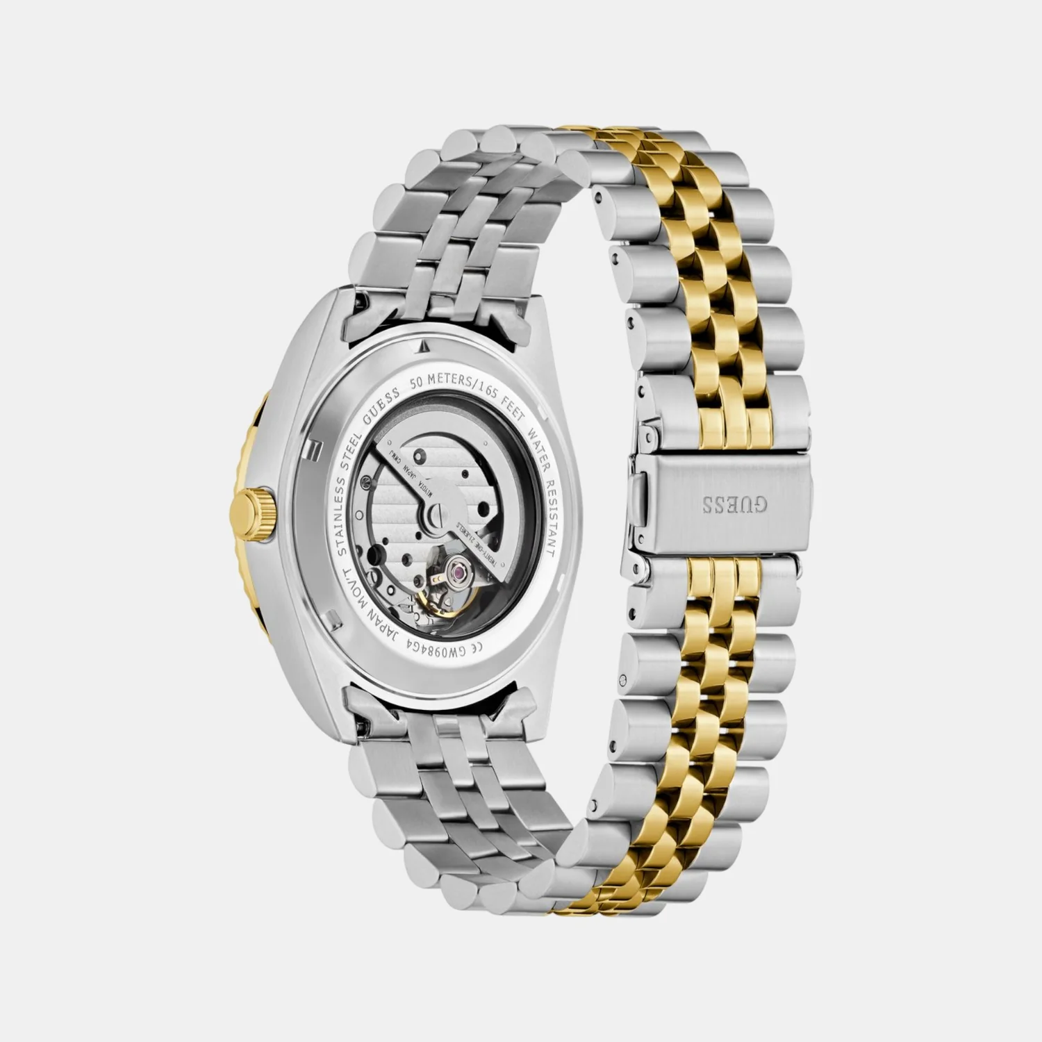 Dress Men Automatic Green Dial Analog Recycled Steel Watch GW0984G4 - Image 5