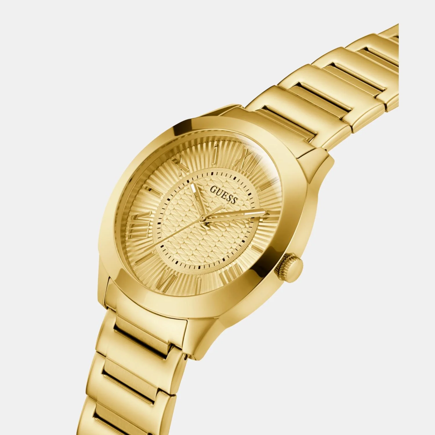 Dress Men Quartz Champagne Dial Analog Stainless Steel Watch GW0727G1 - Image 3