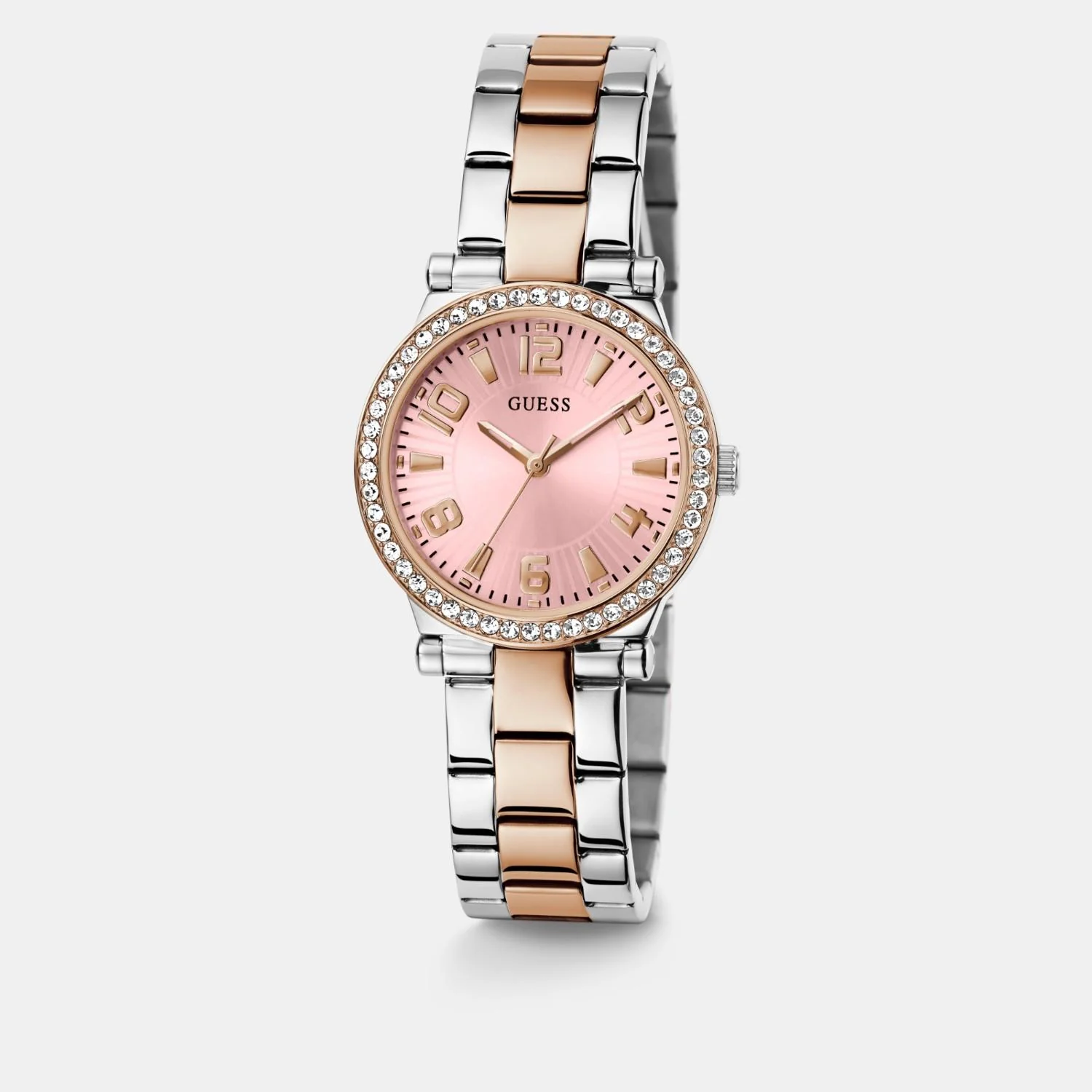 Dress Women Quartz Pink Dial Analog Stainless Steel Watch GW0686L4 - Image 3
