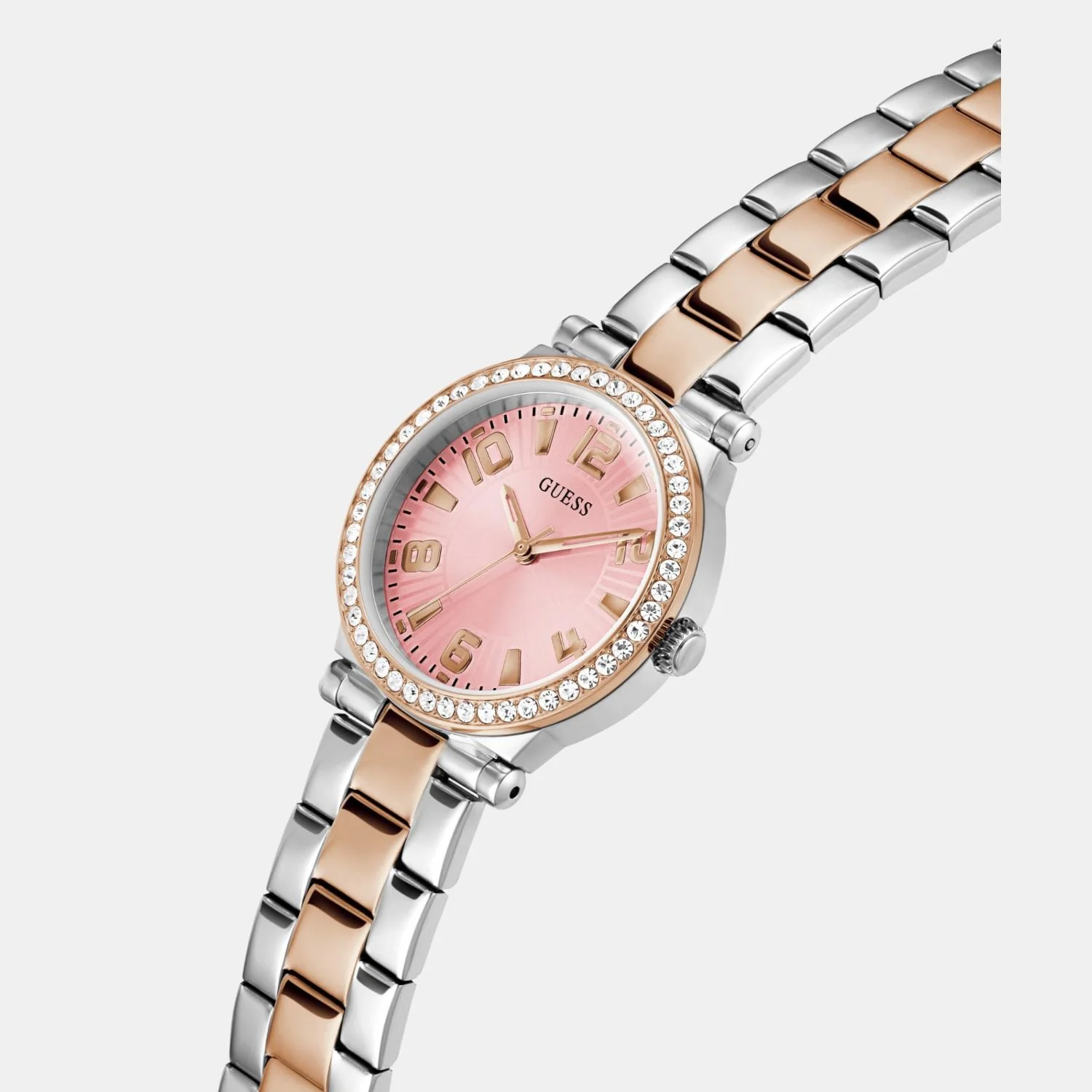 Dress Women Quartz Pink Dial Analog Stainless Steel Watch GW0686L4 - Image 4