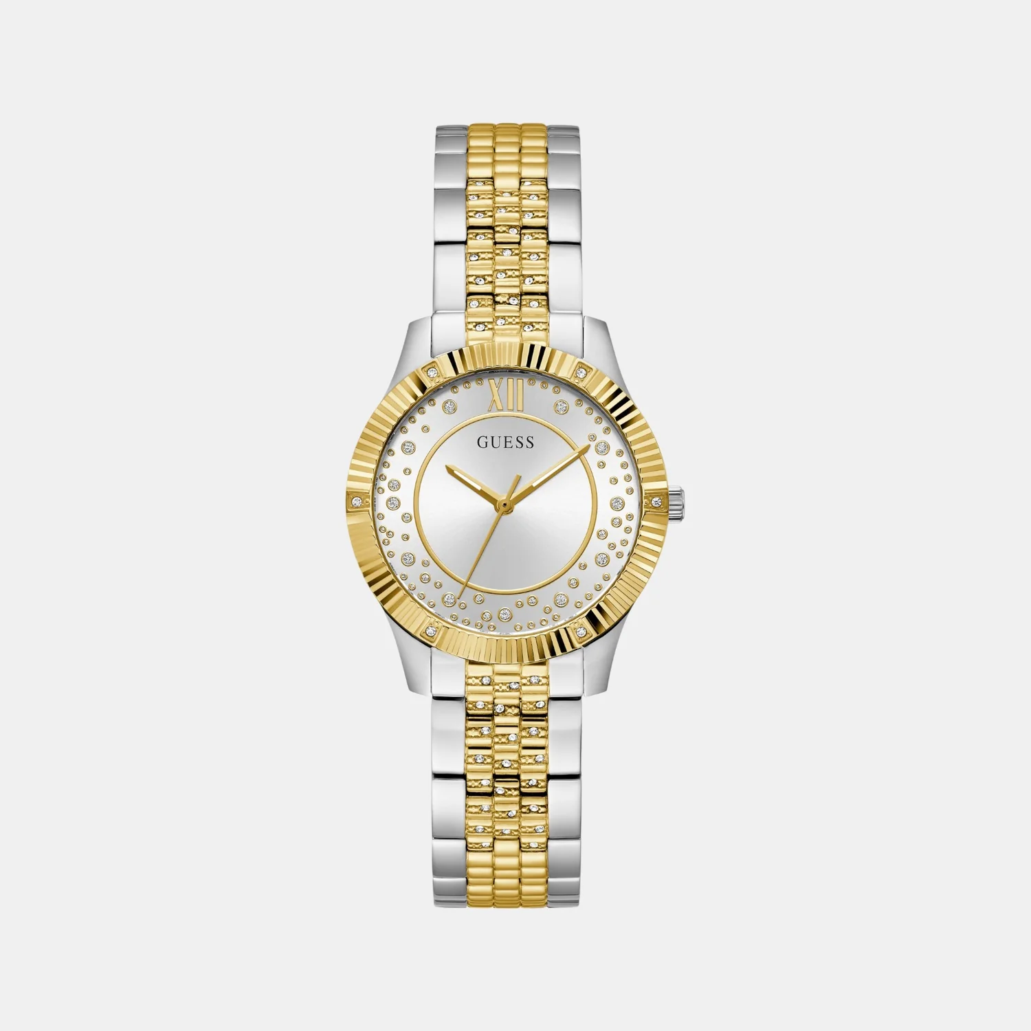 Dress Women Quartz Silver Dial Analog Stainless Steel Watch GW0765L1 - Image 2