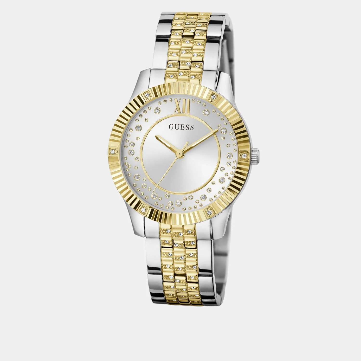 Dress Women Quartz Silver Dial Analog Stainless Steel Watch GW0765L1 - Image 3