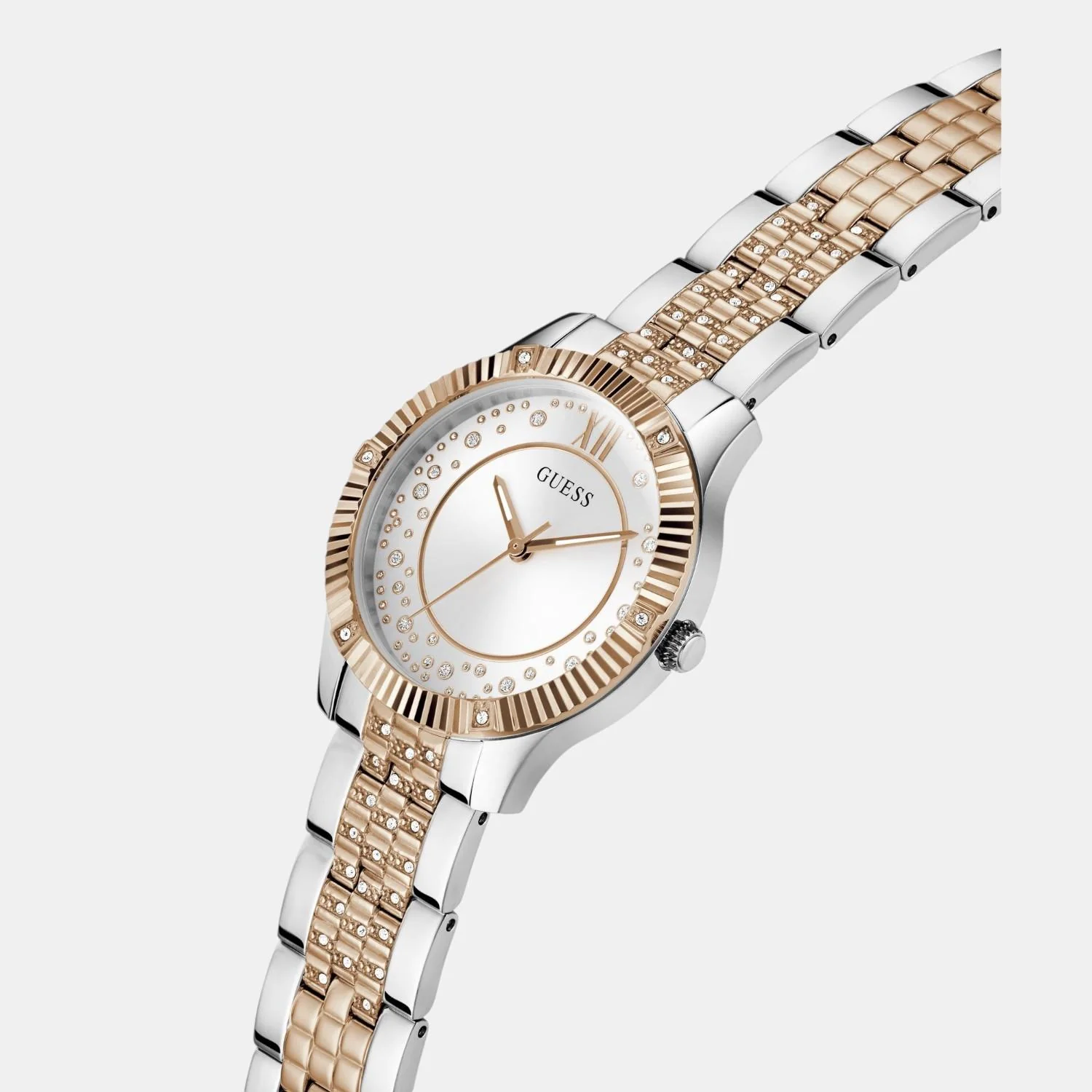 Dress Women Quartz Silver Dial Analog Stainless Steel Watch GW0765L2 - Image 4