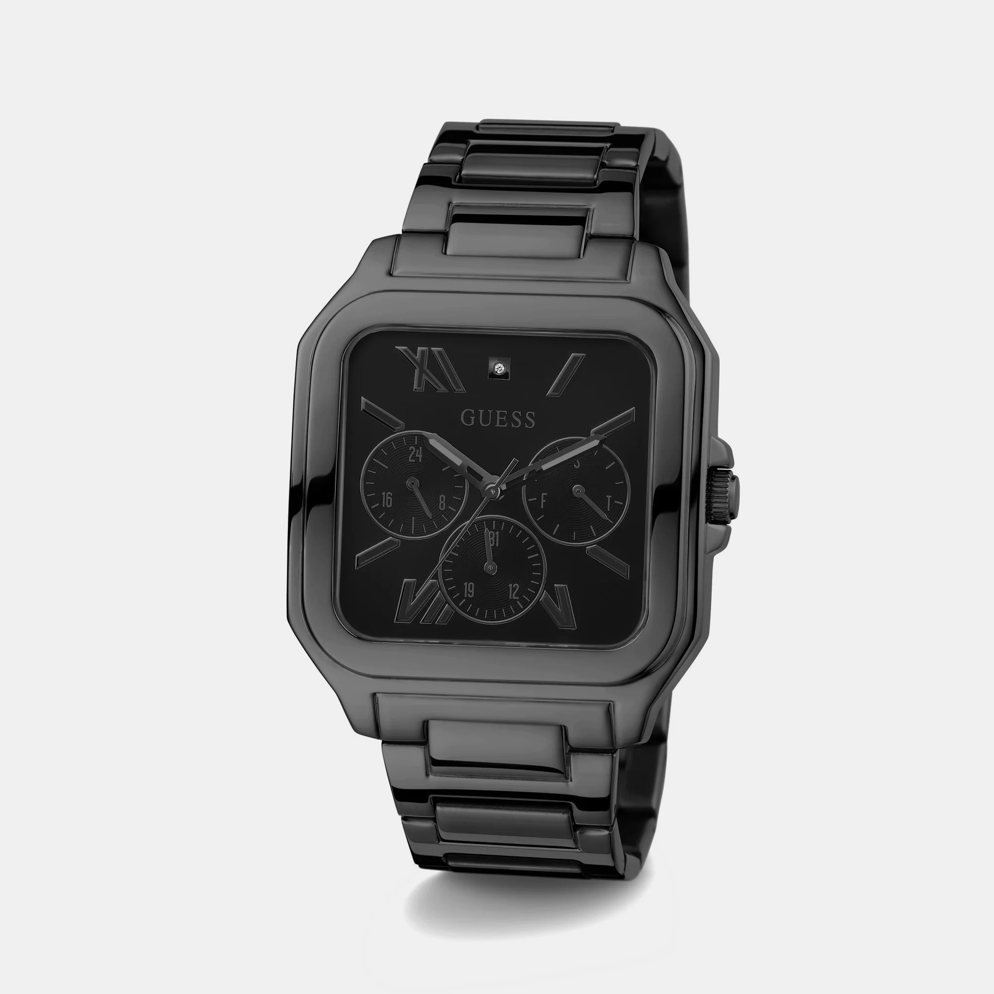 Guess Dress Men Quartz Black Dial Chronograph Stainless Steel Watch GW0631G2 - Image 4