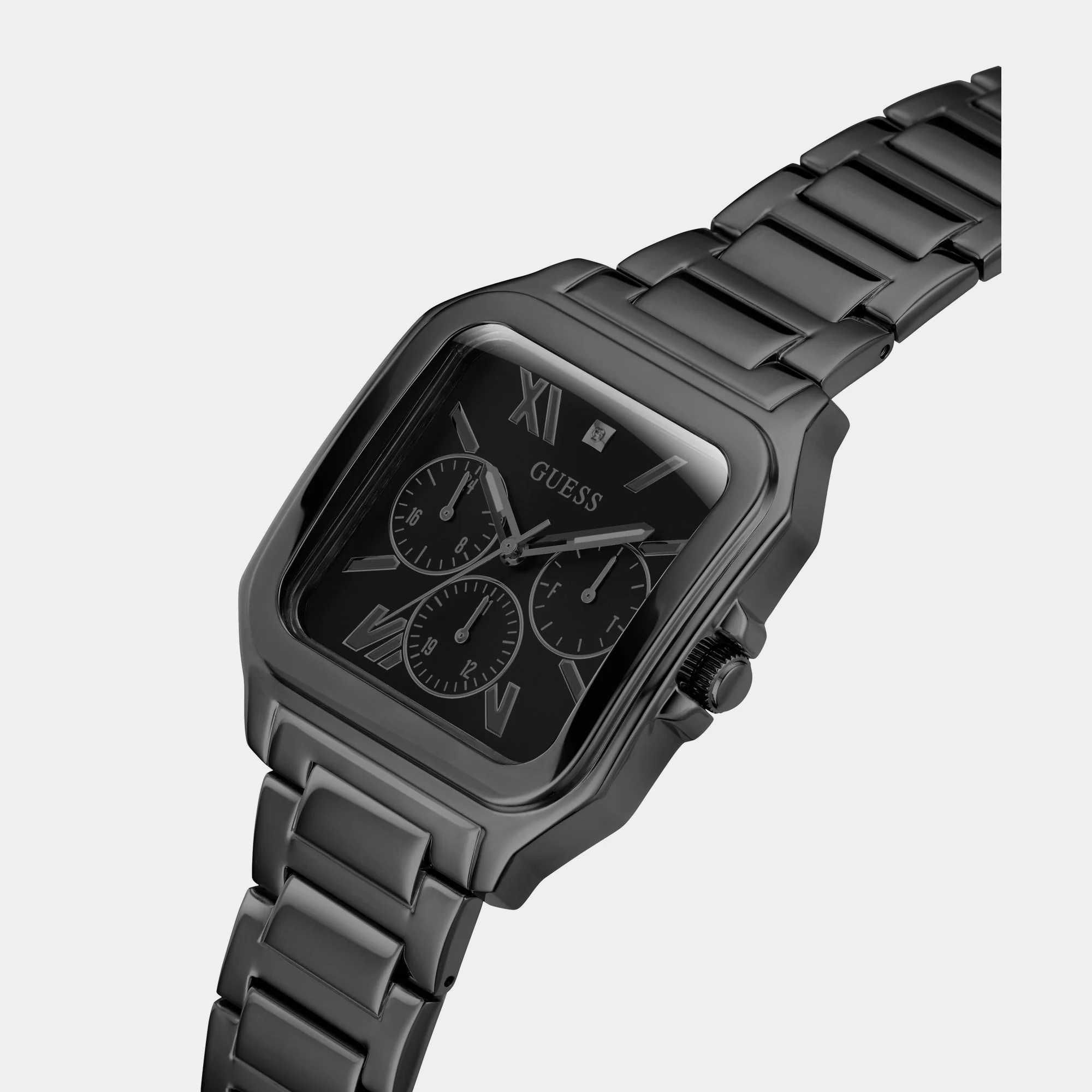Guess Dress Men Quartz Black Dial Chronograph Stainless Steel Watch GW0631G2 - Image 5
