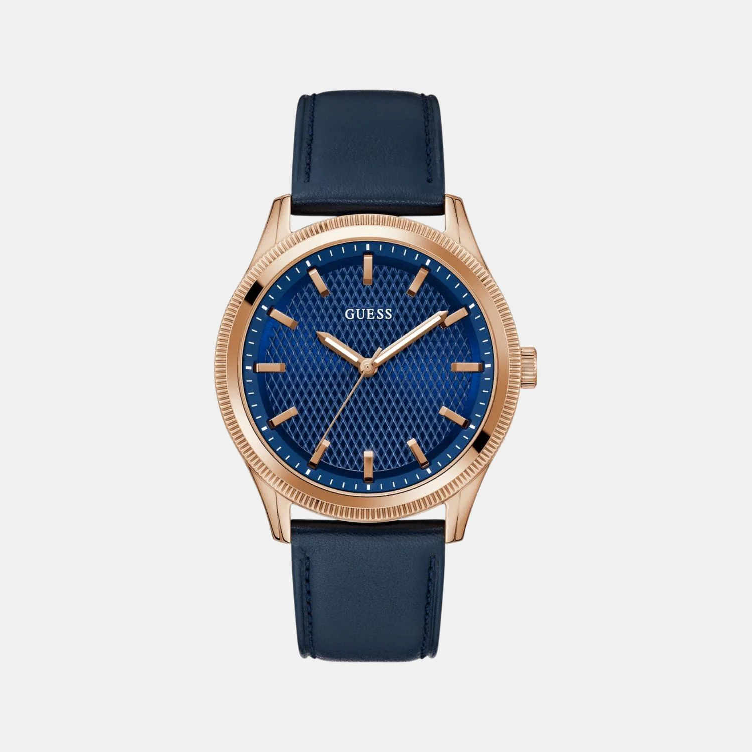Guess Dress Women Quartz Blue Dial Analog Leather Watch GW0846G2 - Image 2