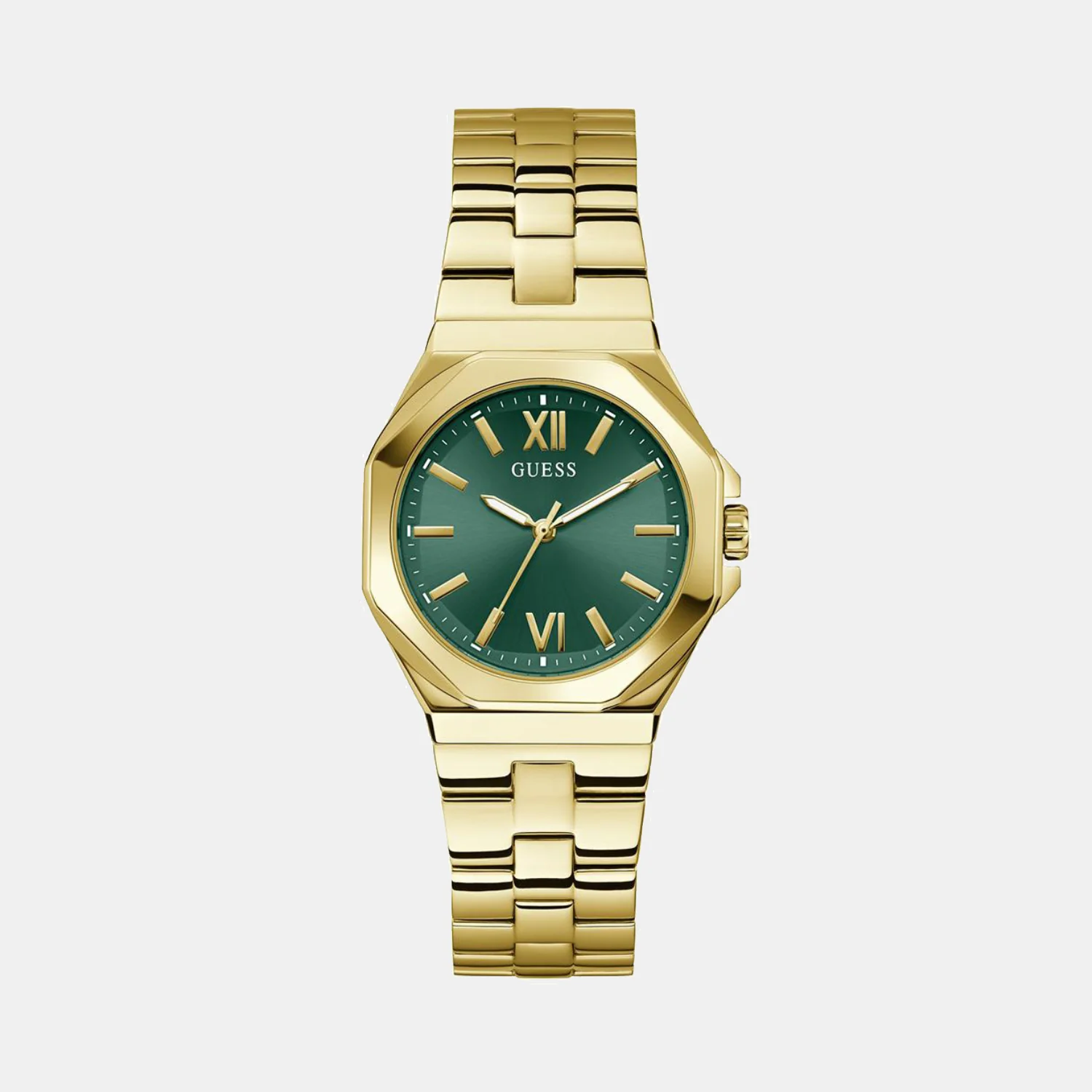 Guess Dress Women Quartz Green Dial Analog Stainless Steel Watch GW0873L2 - Image 2