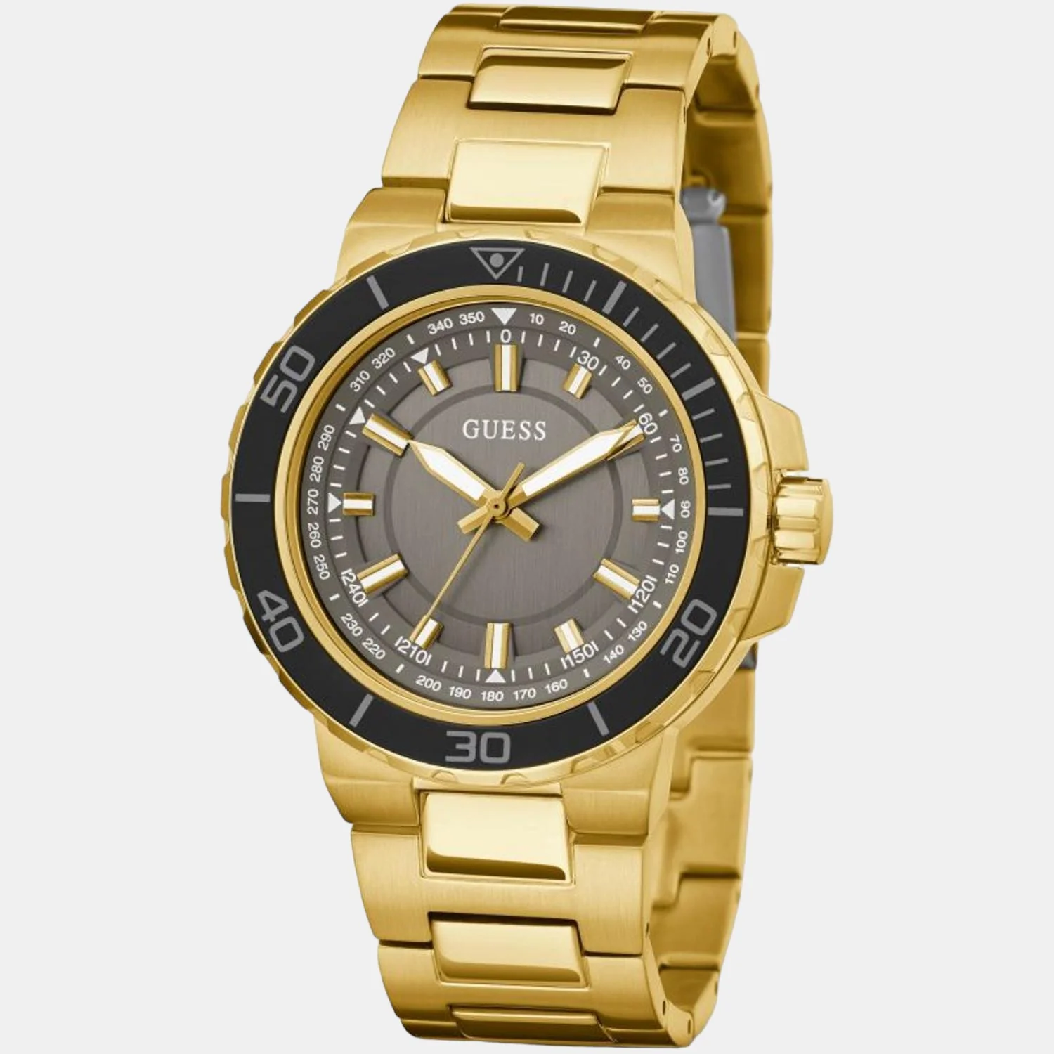 Guess Sport Men Quartz Gold Dial Analog Stainless Steel Watch GW0426G2 - Image 5