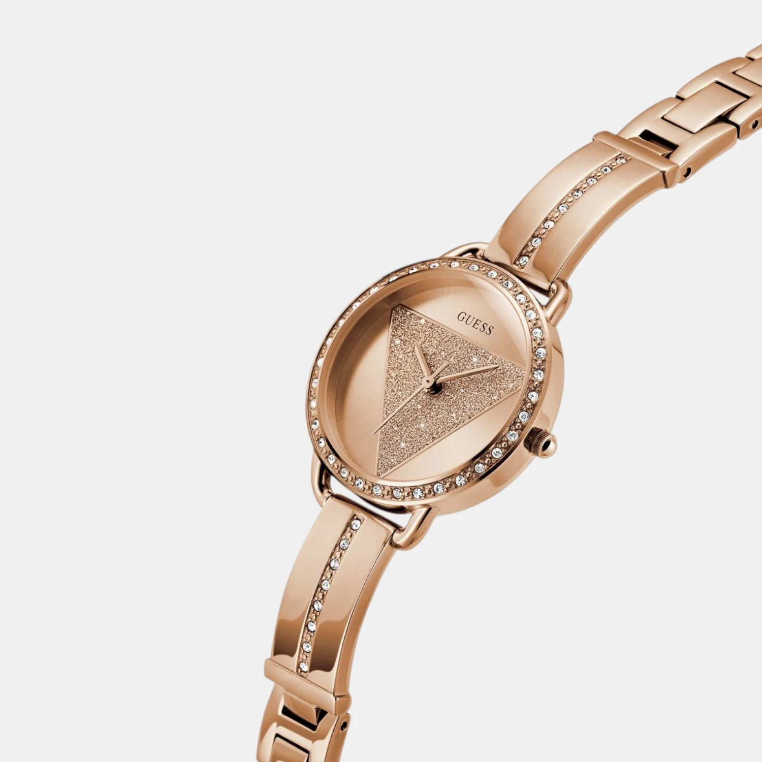 Guess Trend Women Quartz Rose Gold Dial Analog Stainless Steel Watch GW0914L3 - Image 5